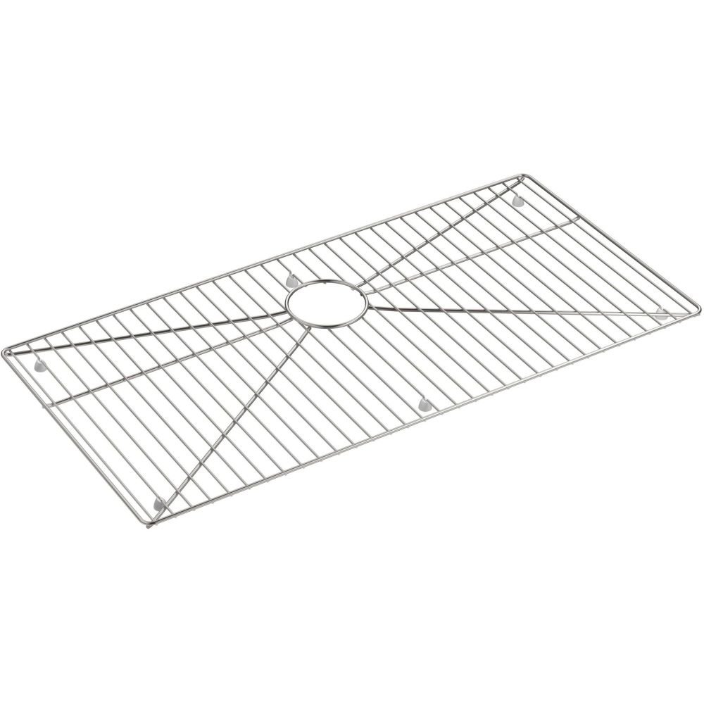 KOHLER Stainless Steel Sink Rack 32.75 x 16 Inch - Fits K-5283 Strive Kitchen Sink | Durable Dish Drying Rack | Perfect for Dish Organization & Countertop Space Saving