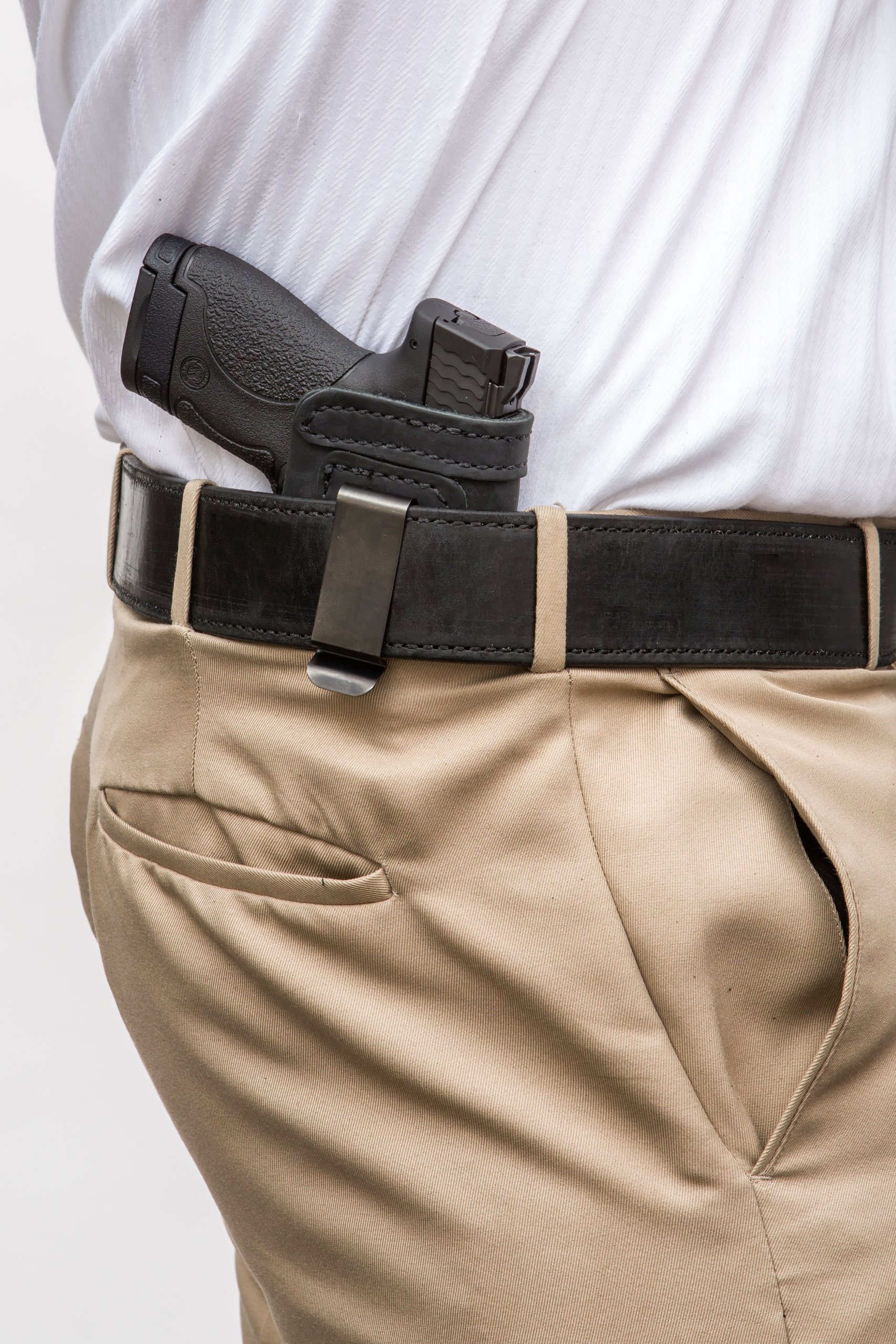 SIG P238 & P380 Pro Carry LT Leather Conceal Carry Gun Holster - IWB Inside Waistband Holster for Concealed Carry - Perfect for Everyday Use, Range Training & Personal Protection