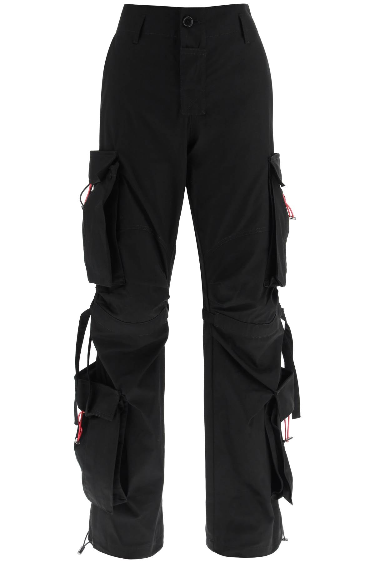 Darkpark 'Lilly' Gabardine Cargo Pants for Women - Stylish Utility Pants for Outdoor Adventures, Hiking & Casual Wear