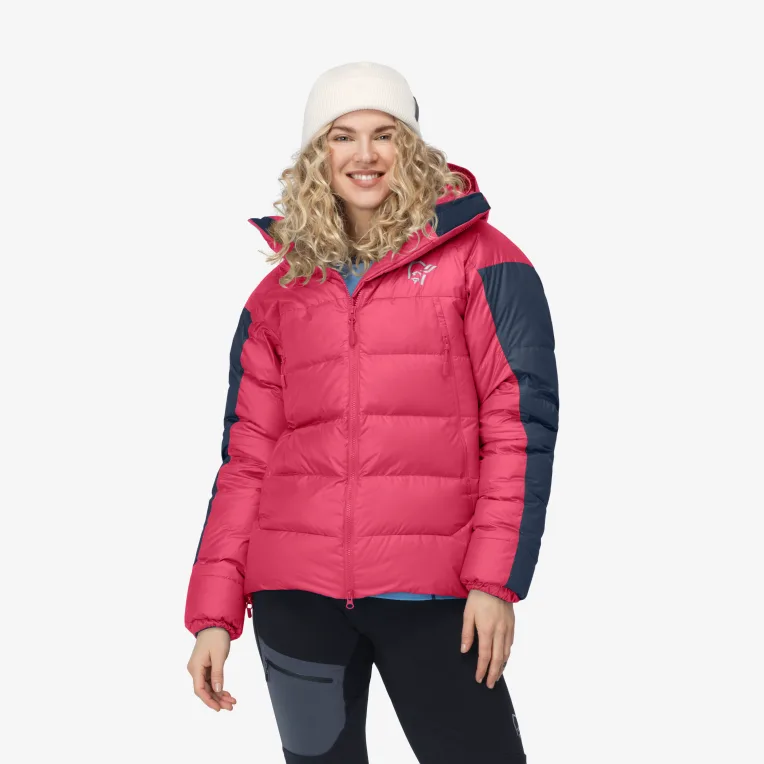 Norrona Trollveggen Down 850 Jacket - Women's Lightweight Insulated Winter Coat for Hiking, Skiing & Outdoor Adventures