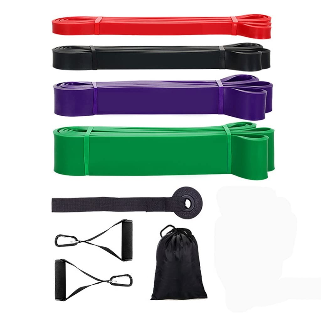 Premium Resistance Bands for Strength Training - Heavy Duty Pull Up Assist Belt, Bodybuilding, Yoga & Stretching - Elastic Fitness Bands for Home Gym Workouts (Color: A, One Size) - Perfect for CrossFit, Physical Therapy & Muscle Recovery