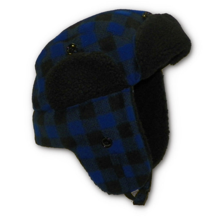 Classic Wool Trapper Hat for Men & Women - Warm Winter Fur Lined Ear Flap Hat for Outdoor Activities, Hunting, Skiing, and Snowboarding