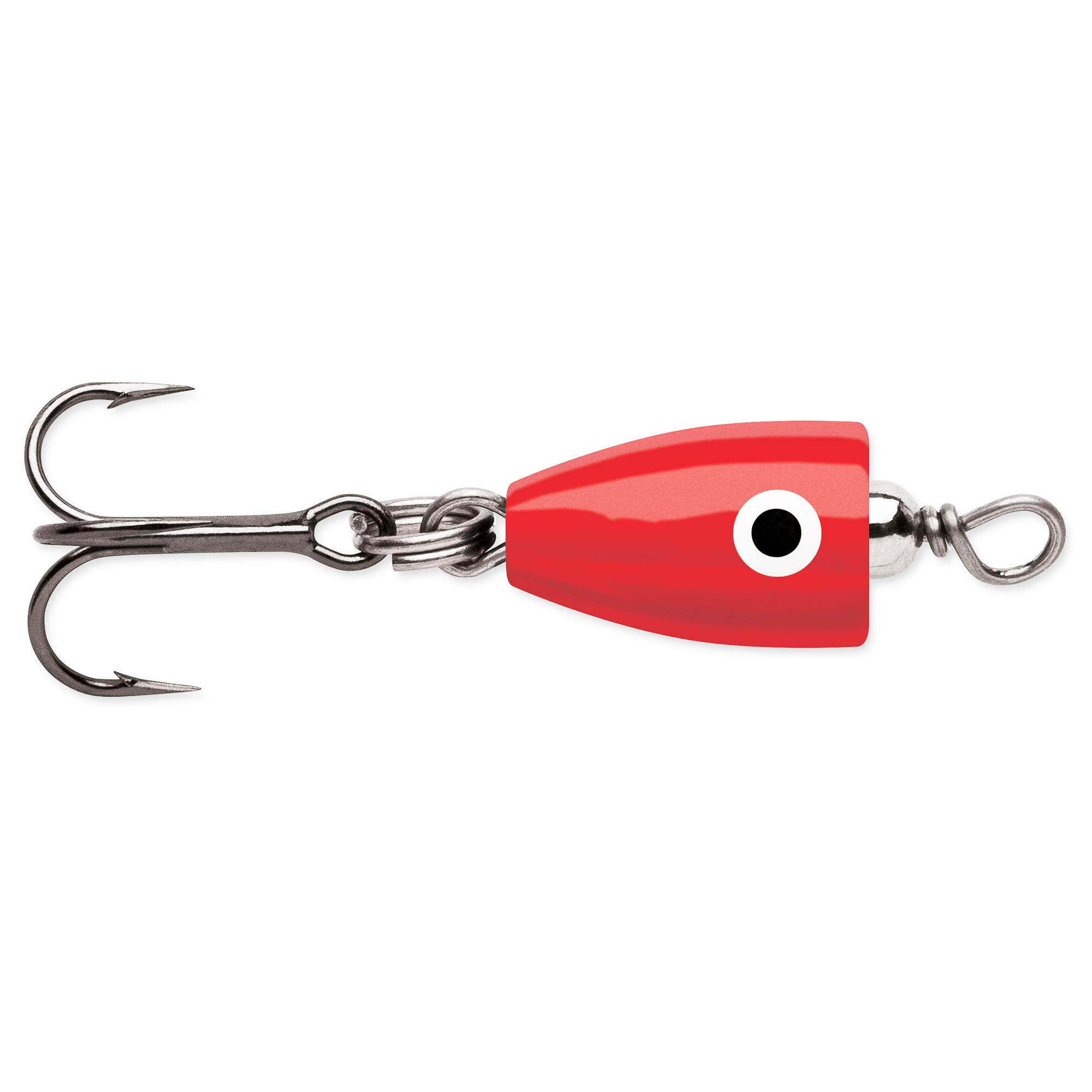VMC Tungsten Chandelier Jig Glow Red (1/16 oz) - Premium Fishing Lure for Bass, Walleye & Panfish - Ideal for Night Fishing & Deep Water Angling
