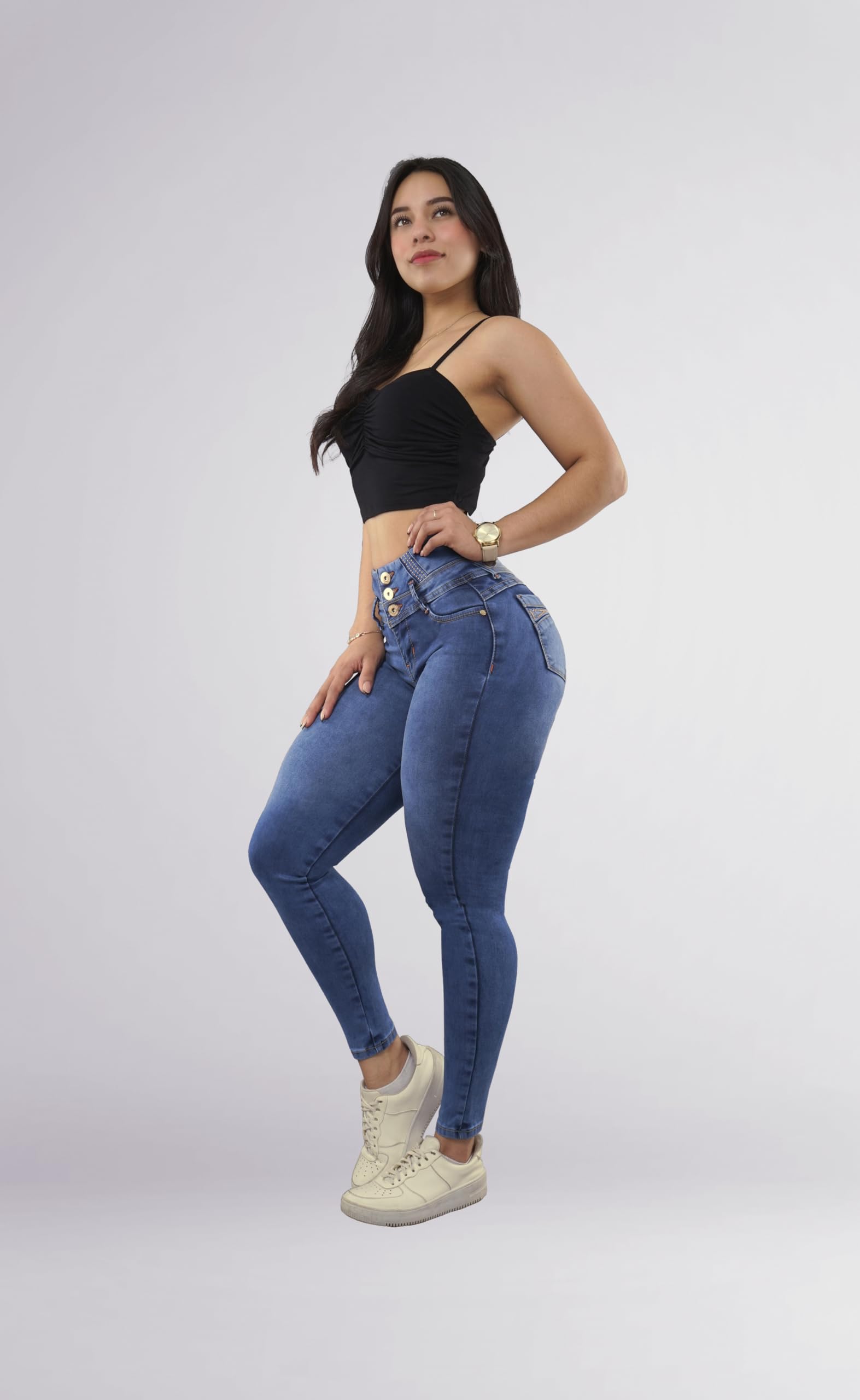 **Colombian Butt Lifting Jeans for Women - High Waisted Skinny Jeans for a Curvy Look | Perfect for Night Out, Date Night & Casual Wear**