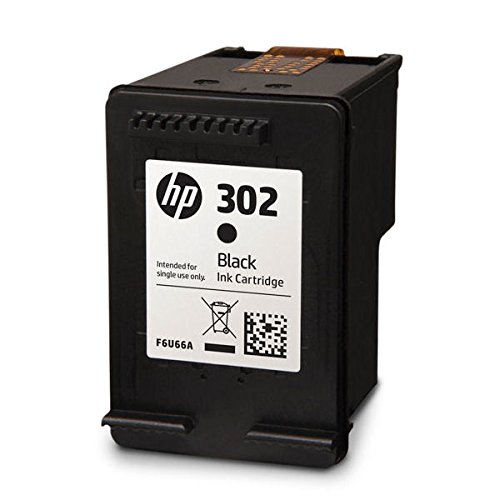 Original HP 302 Ink Cartridge Multipack (1 Black F6U66AE + 1 Color F6U65AE) - Compatible with HP Deskjet 2132 Printer - High-Quality Replacement Ink for Home & Office Printing Needs