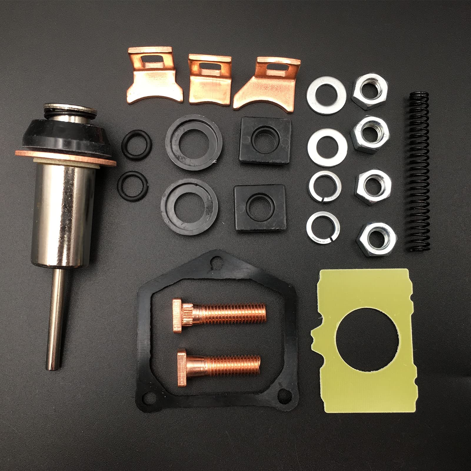 Harley-Davidson Big Twin & Sportster Starter Solenoid Repair Kit - OEM# 31604-91 Replacement - Fixes Motorcycle Electrical Issues for Smooth Engine Starts (Ideal for DIY Repairs & Roadside Emergencies)