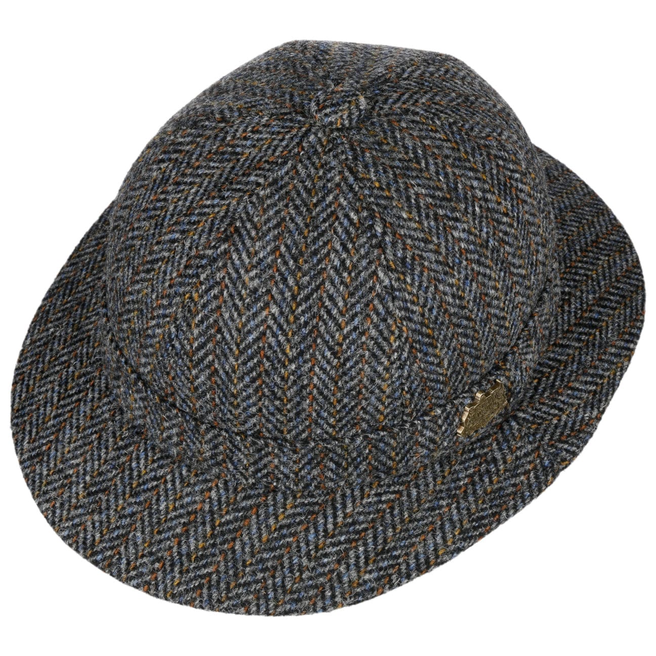 Stetson Deerstalker Hat - Premium Harris Tweed Wool Hunting Cap for Men | Outdoor Adventure, Winter Fashion & Sherlock Holmes Style