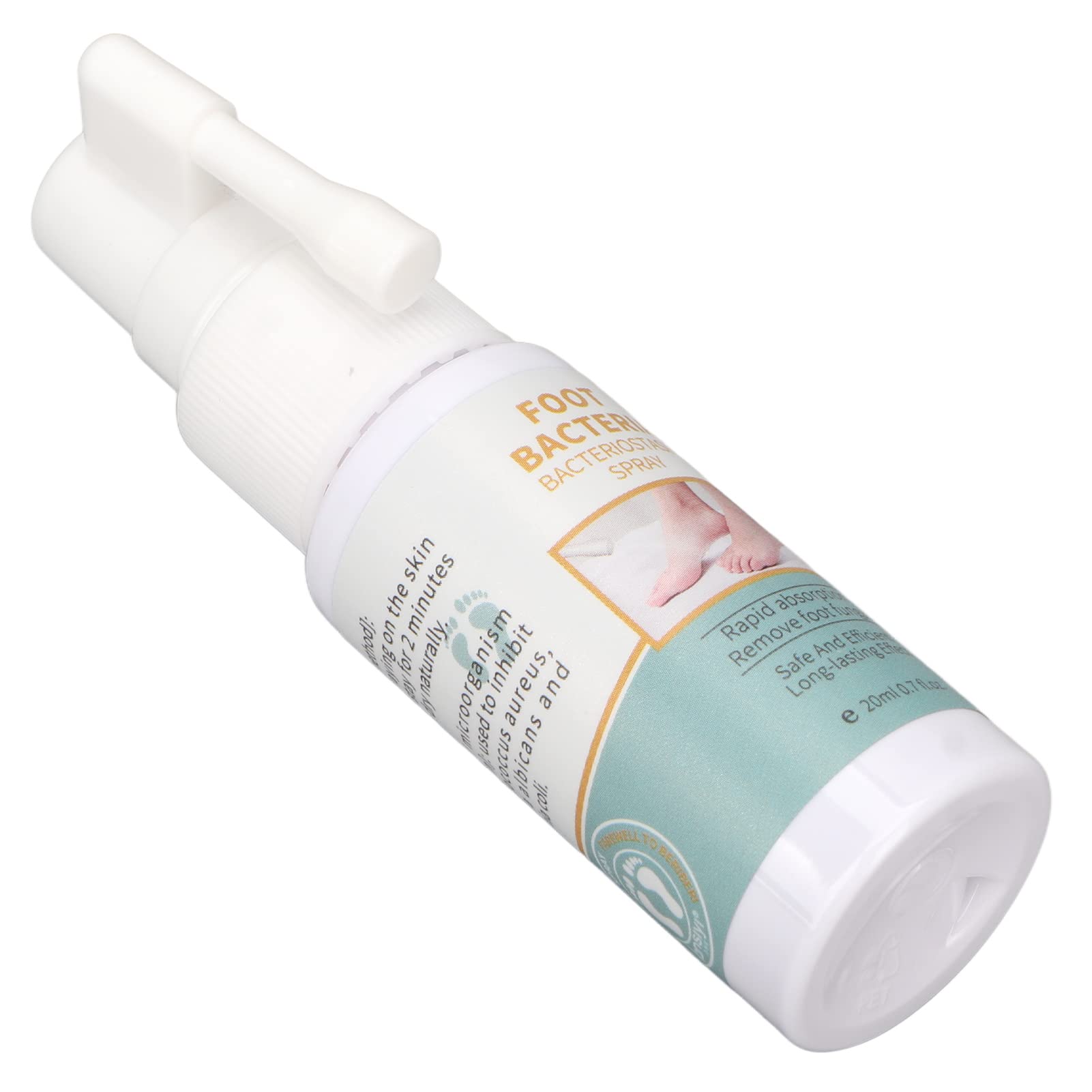 20ml Plant Extract Foot Treatment Spray - Odor Eliminator for Sweaty & Peeling Feet | Gentle Exfoliation & Freshness for Daily Foot Care, Gym, and Travel