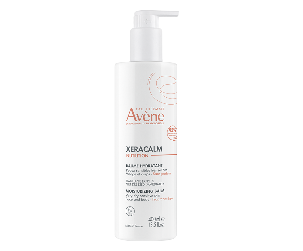 XeraCalm Soothing Nutrition Balm for Dry & Sensitive Skin - Hydrating Moisturizer for Face & Body - Perfect for Eczema & Dermatitis Relief