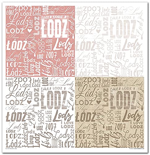 Premium Scrapbooking Paper Set - 12x12 Inch (30.5x30.5cm) Decorative Cardstock for Scrapbooking, Card Making & DIY Crafts - Beautiful Cities Design (310gsm) - Perfect for Memory Books, Photo Albums & Handmade Greeting Cards
