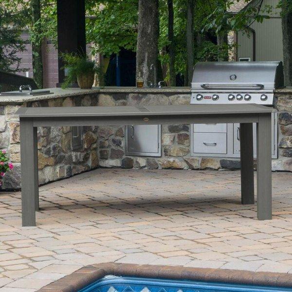 Lehigh 7-Piece Rectangular Counter Height Outdoor Dining Set - Patio, Garden, Backyard Furniture for Dining & Entertaining