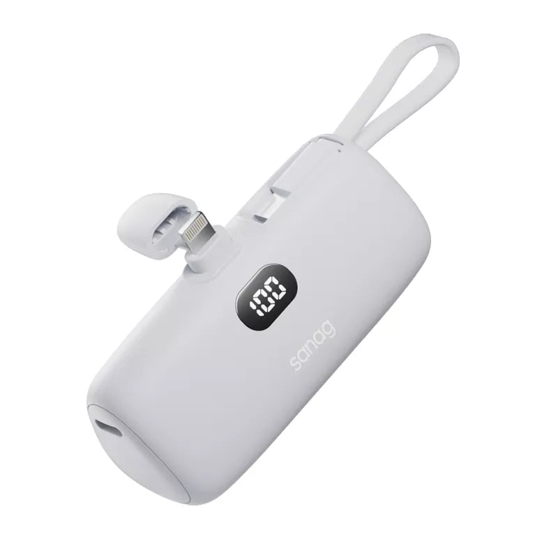 Sanag K20 Pro Fast Charging 10000mAh Portable Power Bank - High-Speed USB-C Charging for iPhone, Samsung, Android Phones - Perfect for Travel, Camping, and Emergency Backup