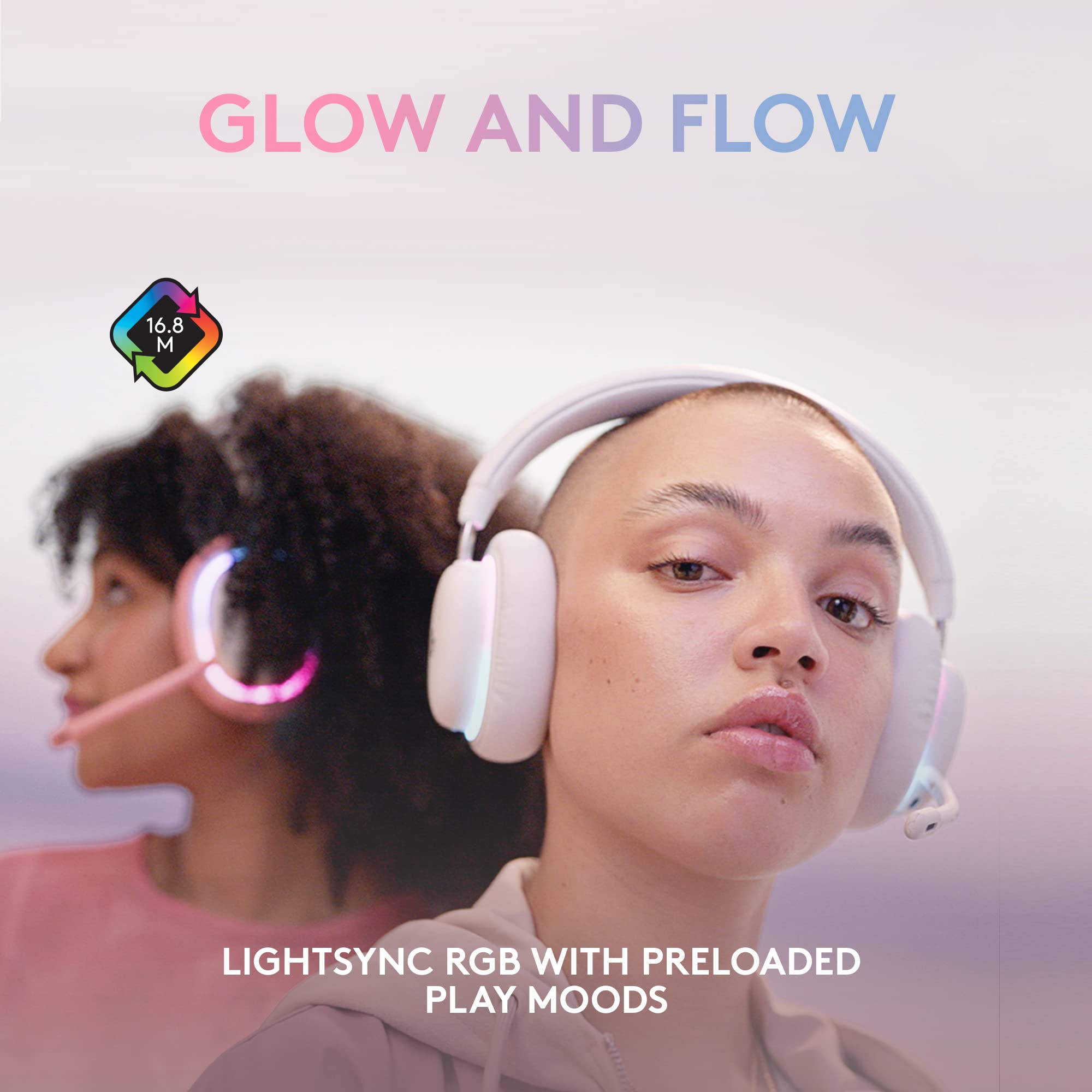 Logitech G735 Wireless Gaming Headset & Blue Yeti USB Microphone Bundle for PC/Mac Streaming - White Mist | Pro Streaming Setup with Exclusive Streamlabs Themes for Gamers & Content Creators