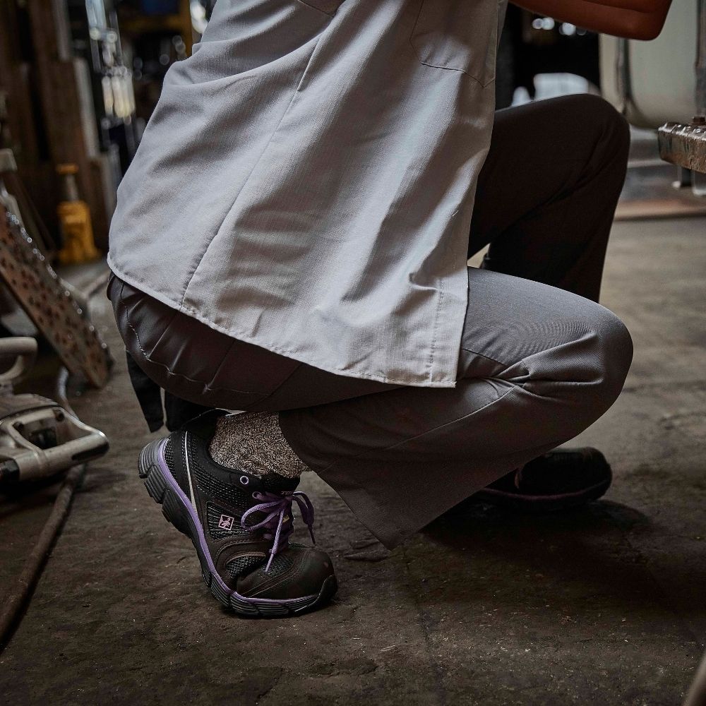 Terra Pacer 2.0 SD Women's Composite Toe Athletic Work Shoes - Lightweight Safety Shoes for Women, Slip Resistant & Comfortable - Perfect for Nurses, Warehouse Workers & Industrial Jobs