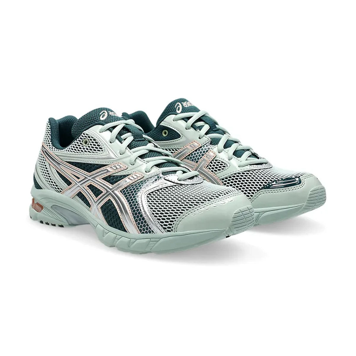 GEL DS Trainer 14 Running Shoes 'Lichen Rock Pure Silver' - Lightweight Cushioned Sneakers for Men & Women - Perfect for Jogging, Gym Workouts & Daily Wear