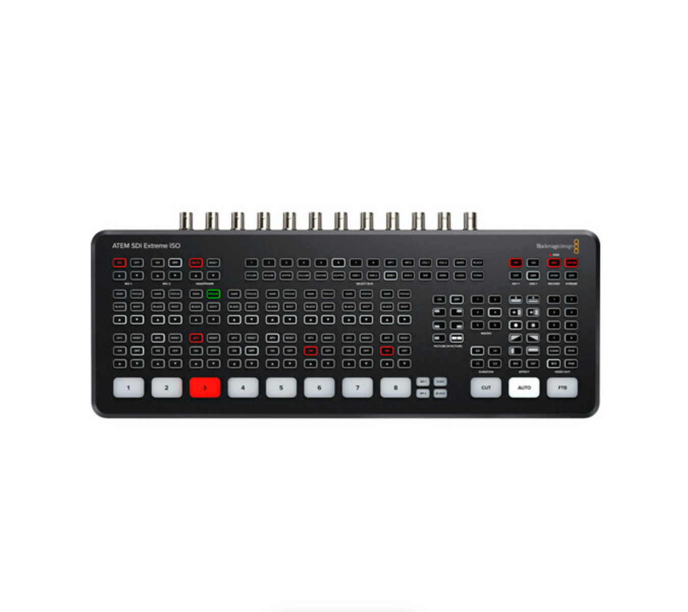 Blackmagic Design ATEM SDI Extreme ISO Switcher - Professional 4K Live Video Production & Streaming | Perfect for Broadcast Studios, Live Events, and Webinars