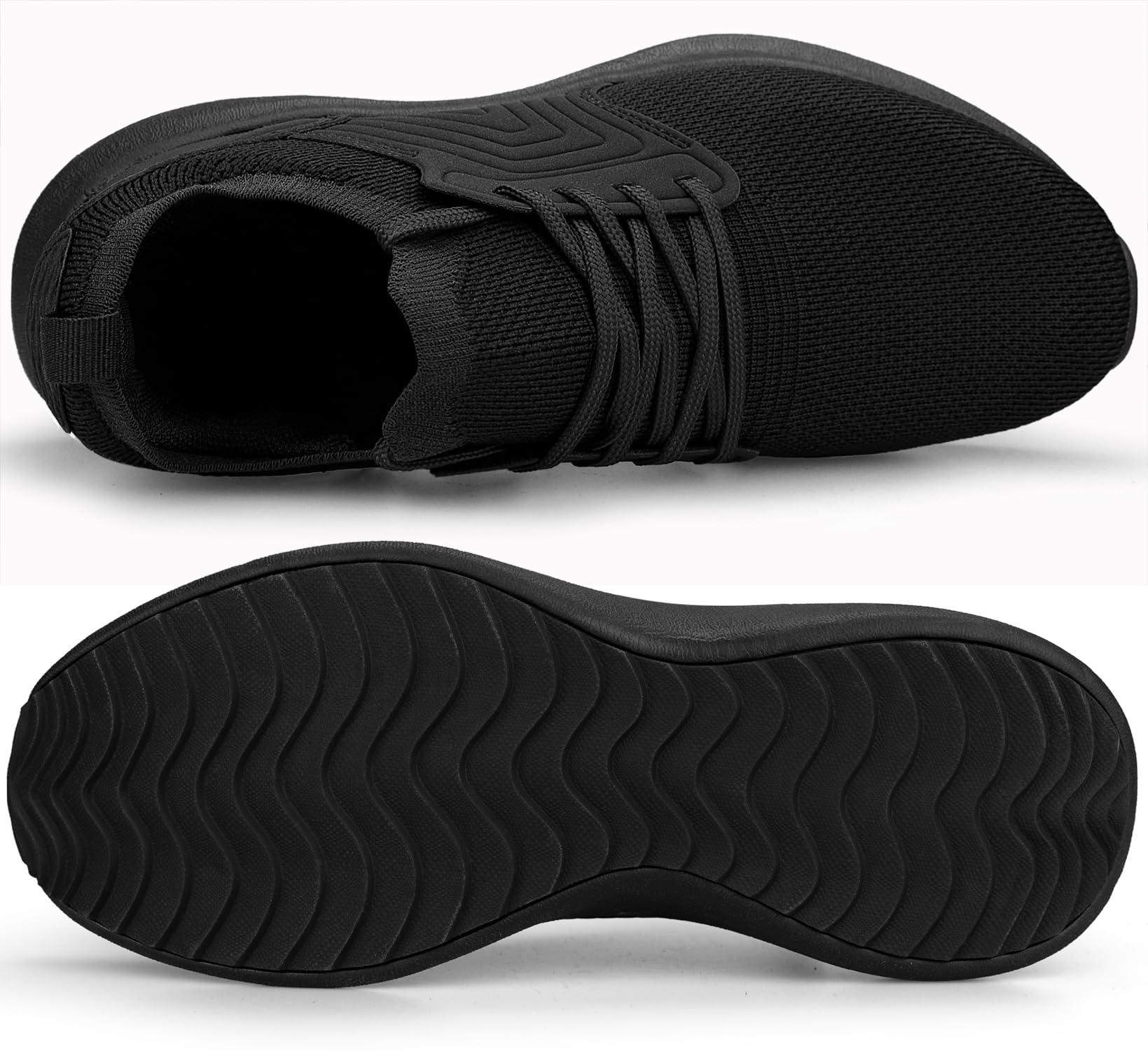 Abboos Women's Lightweight Memory Foam Slip-On Sneakers - Comfortable Walking & Running Shoes for Gym, Tennis & Athletic Activities | Perfect for Workouts, Jogging & Casual Wear