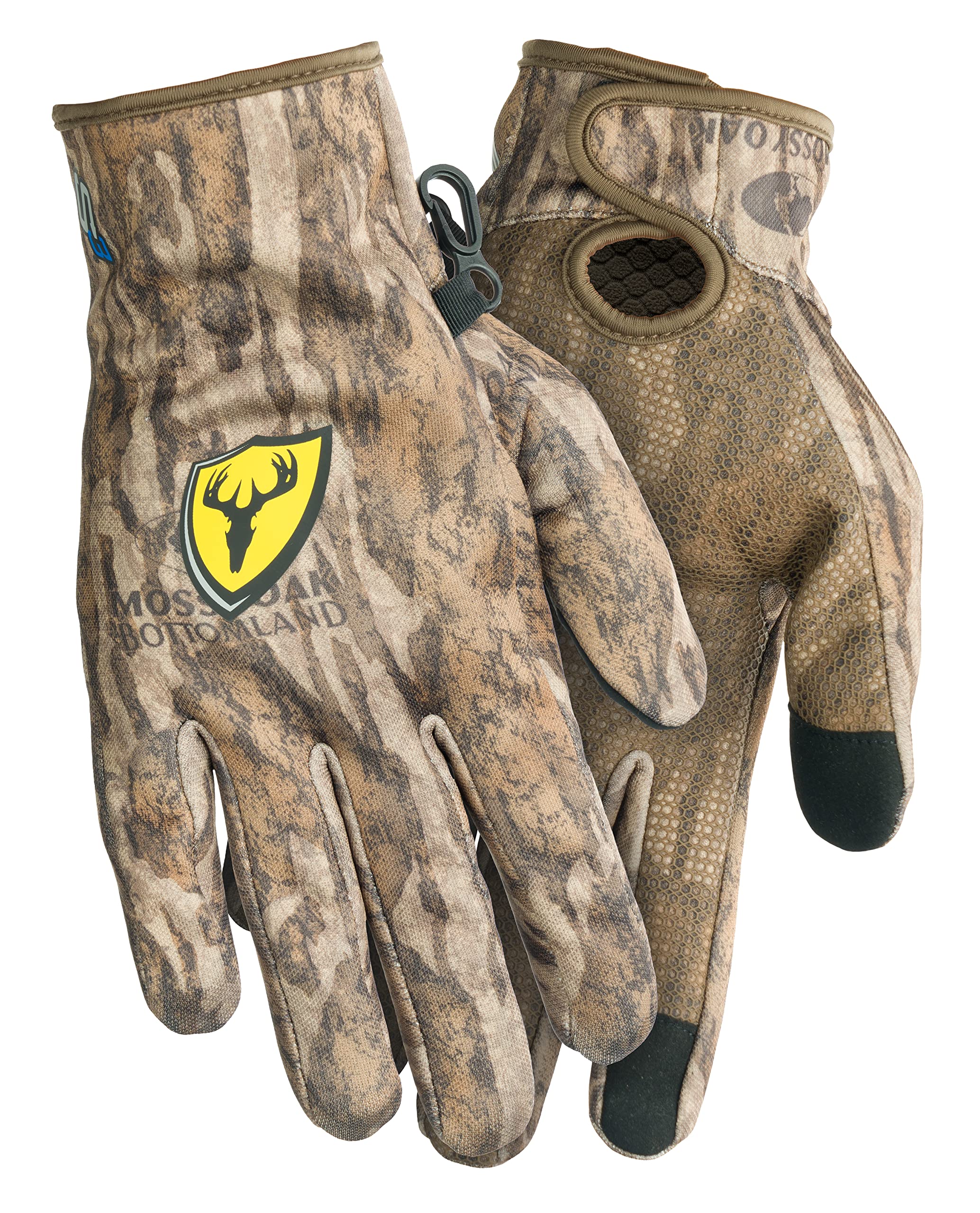 SCENTBLOCKER Shield Series S3 Warm Fleece Gloves for Men - Touchscreen Compatible Hunting Gloves for Cold Weather & Outdoor Activities