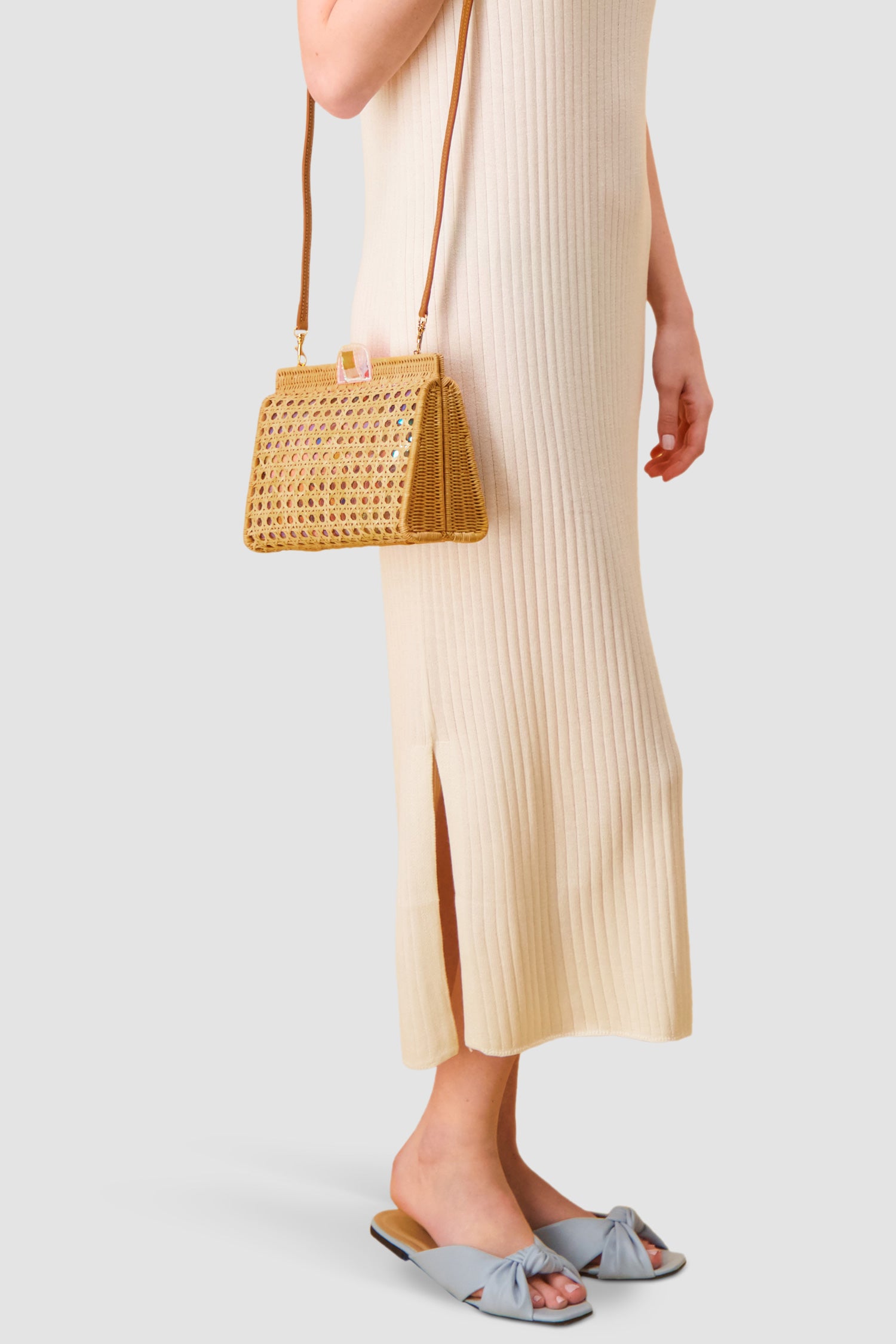 Serpui Honey Juliana Clutch - Elegant Women's Crossbody Bag for Evening Parties, Date Night & Special Occasions