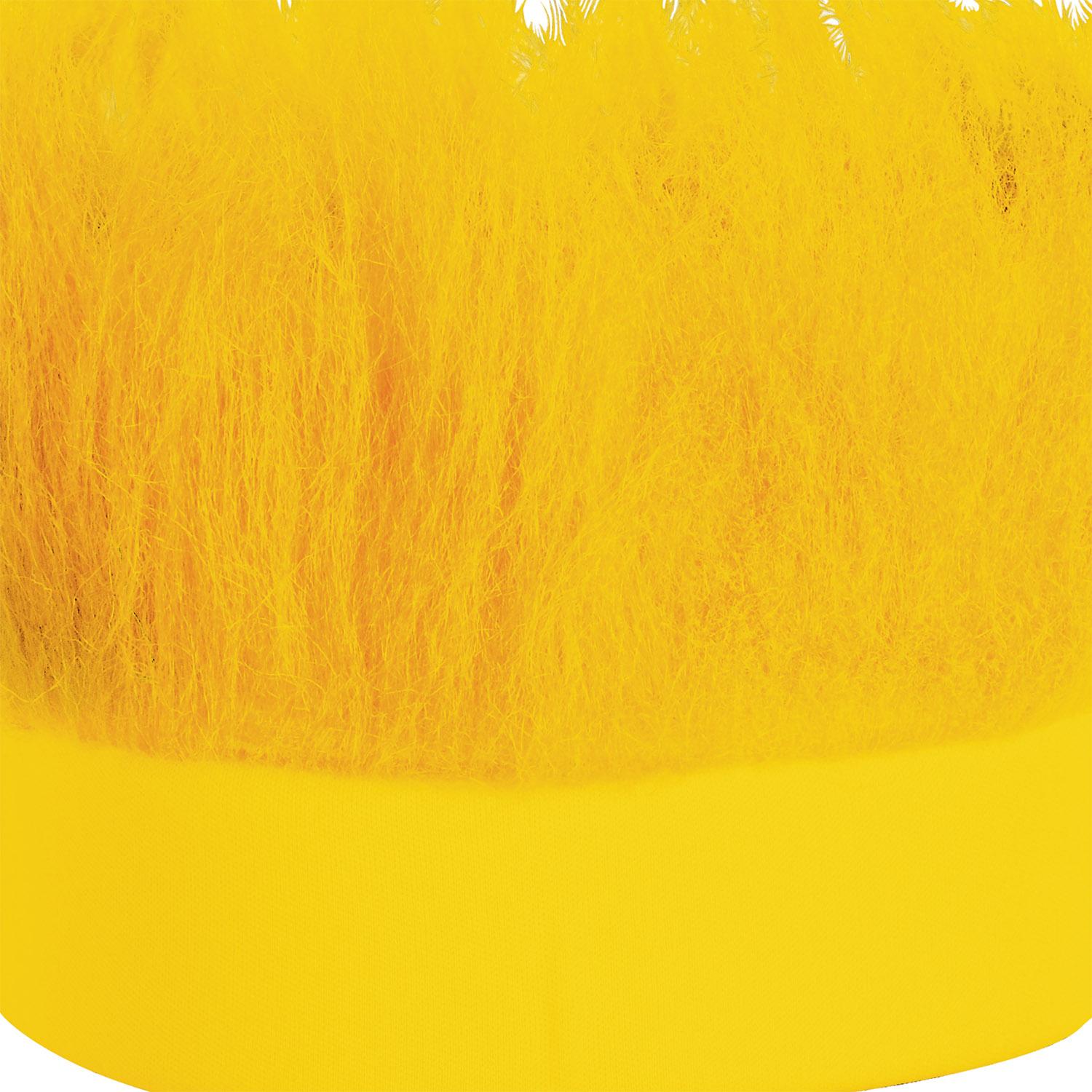 12 Pack Beistle Hairy Headbands - Yellow Fun Costume Accessories for Halloween, Cosplay & Themed Parties