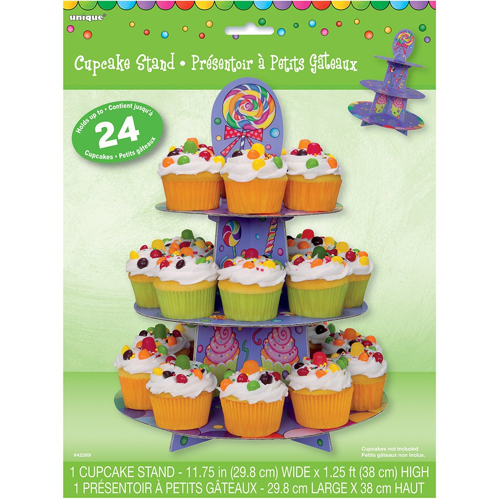 Premium Cupcake Stand for Parties & Events - Elegant Candy Display Holder for Desserts, Cakes & Treats - Perfect for Weddings, Birthdays & Baby Showers