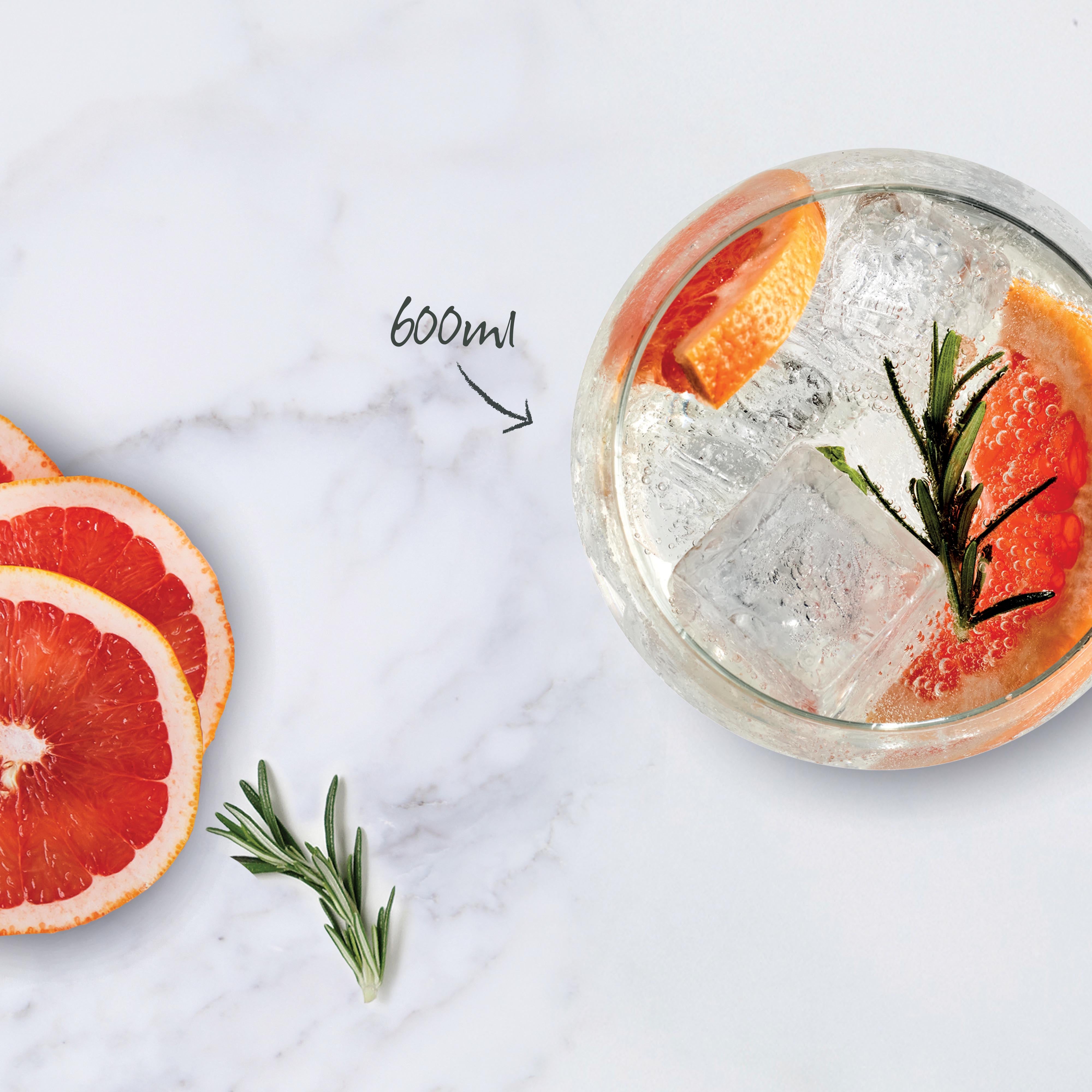 Premium Salute Gin 600ml - Set of 4 Bottles | Crafted with Juniper Berries & Botanicals | Perfect for Cocktails, Gifts & Home Bars