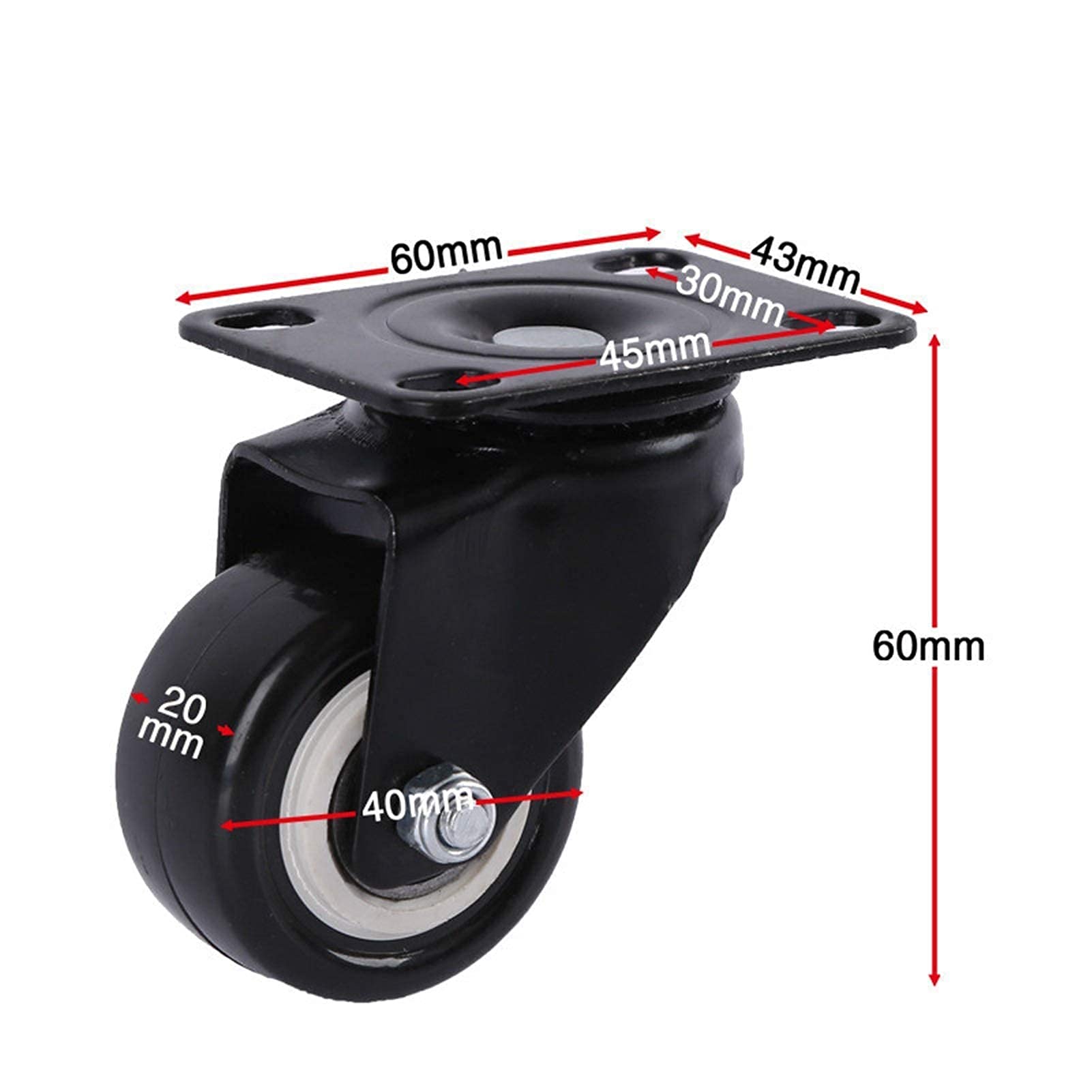 Heavy Duty Swivel Casters - 15