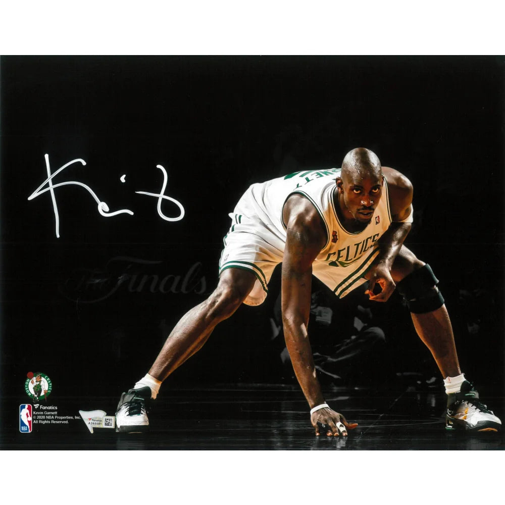Kevin Garnett Signed Boston Celtics 11x14 Photo Framed with COA Autograph - Perfect for NBA Memorabilia Collectors & Celtics Fans Home Decor