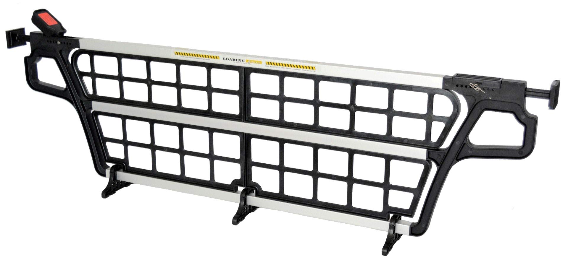 LZCG1101 Cargo Gate Truck Bed Divider – Heavy Duty Compact Pickup Truck Bed Organizer for Ford F150, Chevy Silverado & RAM 1500 – Perfect for Camping, Road Trips & Hauling Gear