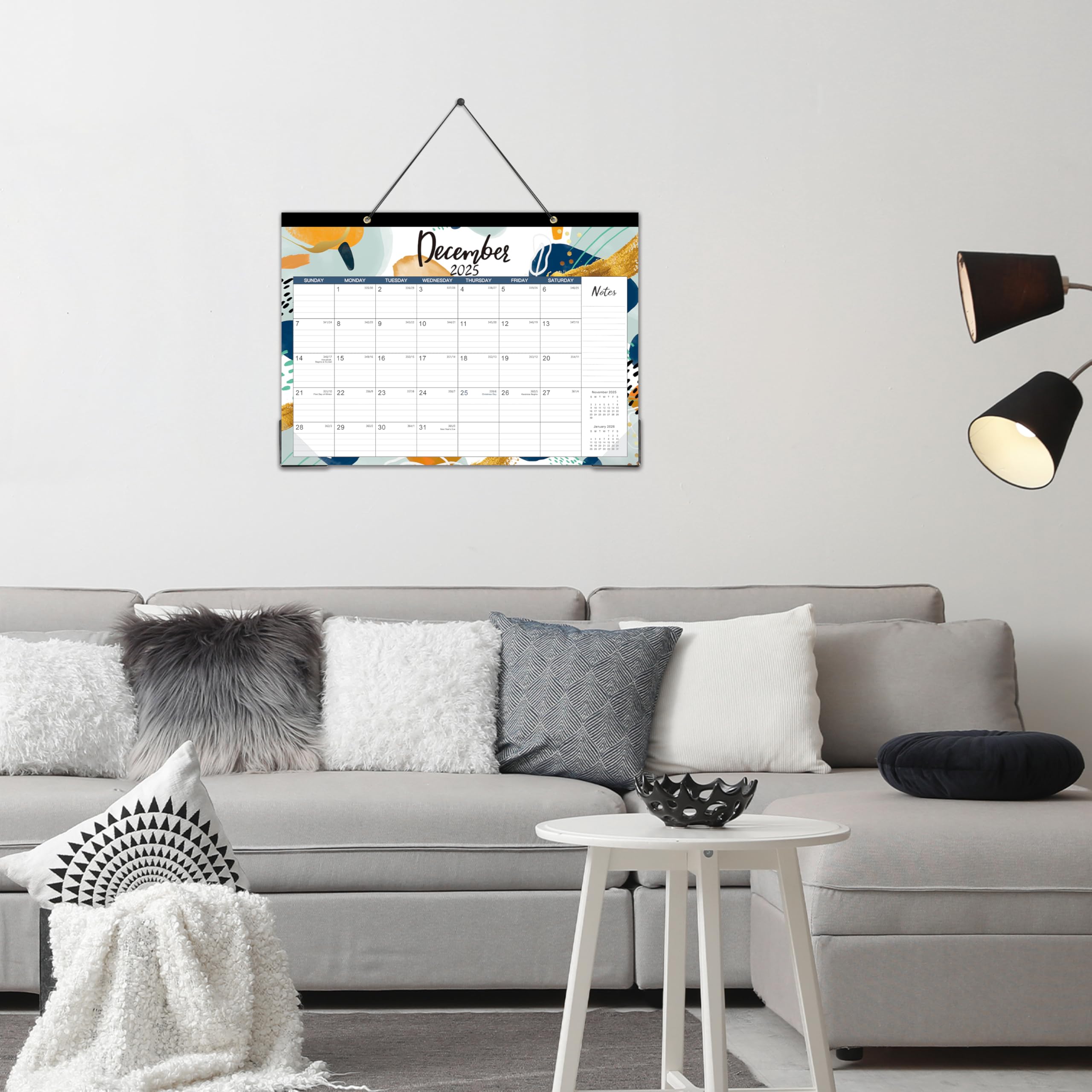 2025 Large Desk Calendar - 17