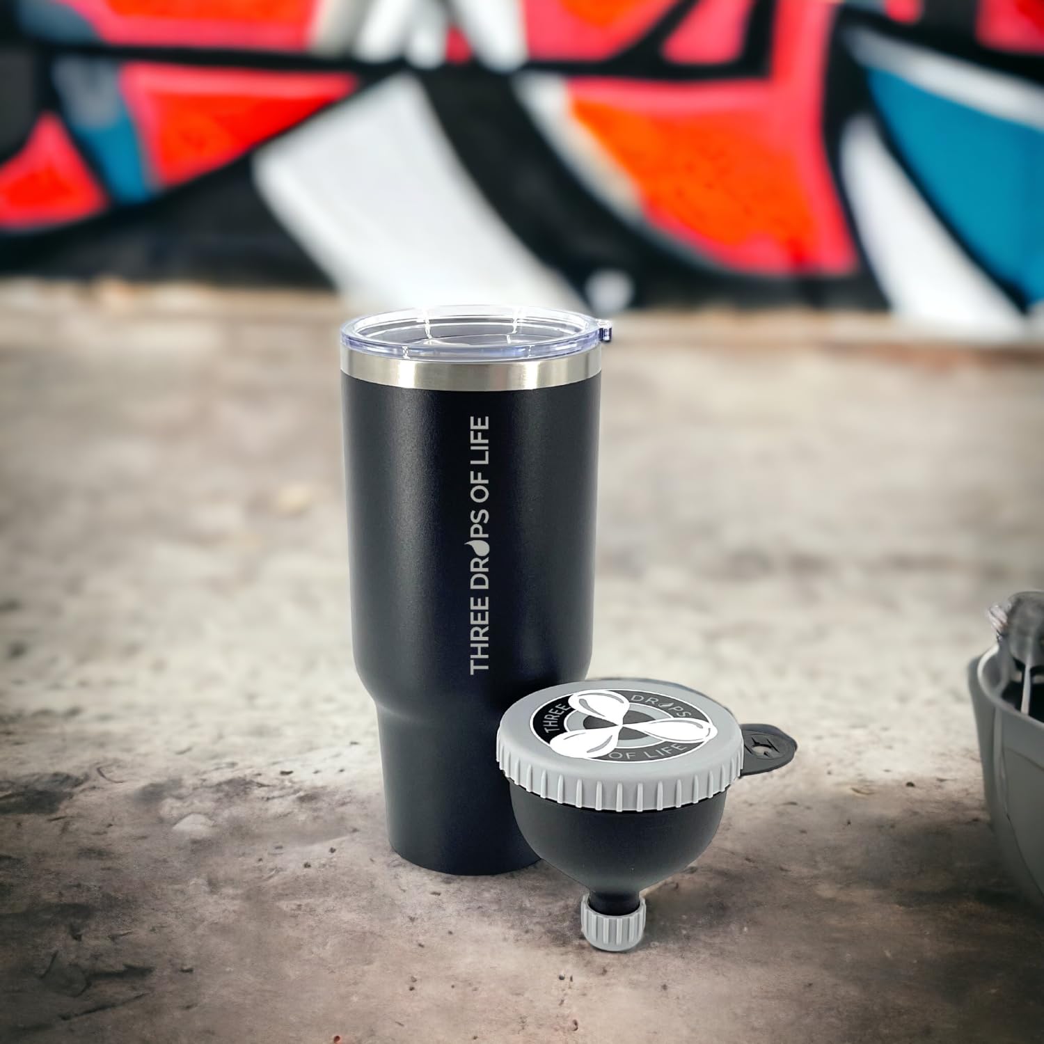 Premium Protein Powder Funnel for Travel - 230ML Leak-Proof Protein Scoop Dispenser | Easy Fill & Go Design for Gym, Workout & On-The-Go Nutrition