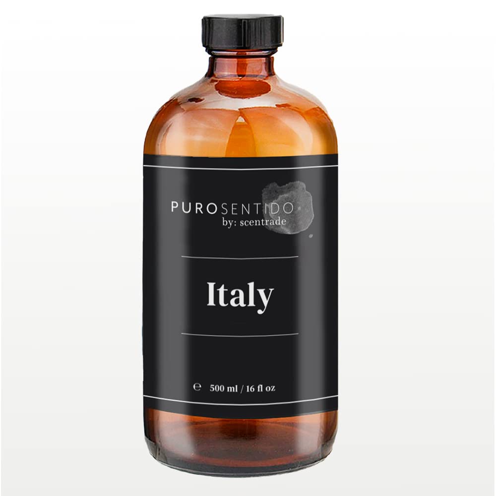 Puro Sentido by Scentrade - Premium Italian Fragrance Oil for Aroma Diffusers (500ml / 16 Fl Oz) | Long-Lasting Scent Oil Refill for Home, Office, Spa & Yoga Studio Relaxation