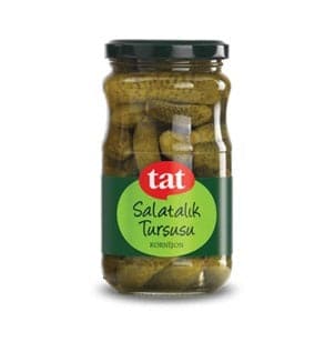 Crunchy Cornichons - Small French Pickled Cucumbers | 380g Jar | Perfect for Charcuterie Boards, Sandwiches & Cocktail Garnishes