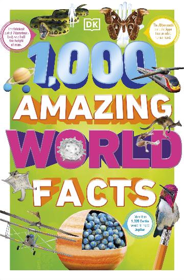 1,000 Amazing World Facts Book - Interesting Global Trivia & Fun Knowledge for Kids & Adults - Perfect for Travel, Education & Family Game Nights