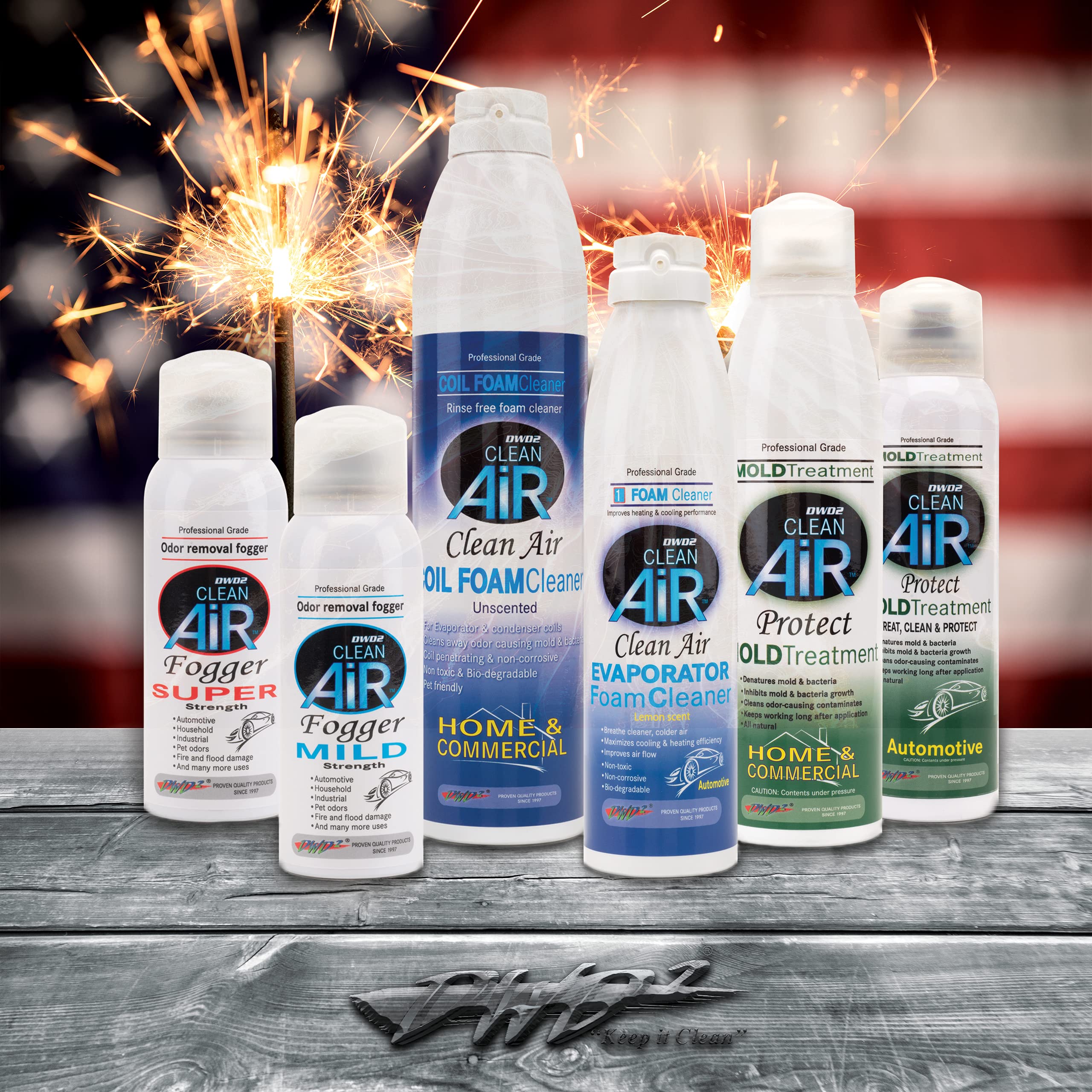 Clean AIR® Premium Foaming Automotive Evaporator Coil Cleaner (Lemon Scent) - 8oz AC System Cleaner for Cars & Trucks | Removes Odors & Improves Cooling | Ideal for Summer Driving & Regular AC Maintenance