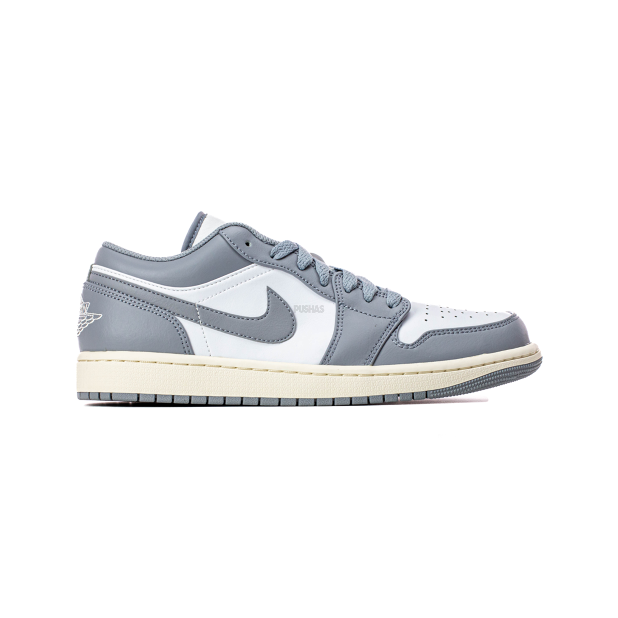 Air Jordan 1 Low 'Vintage Stealth Grey' Sneakers (2022) - Men's Retro Basketball Shoes for Casual Wear & Street Style Fashion