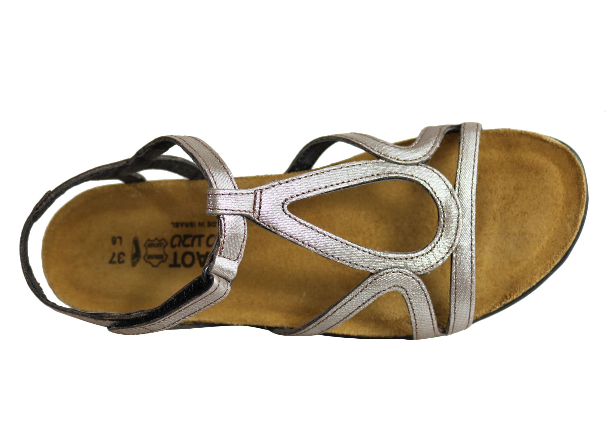 Naot Dorith Women's Comfortable Cushioned Supportive Flat Leather Sandals - Perfect for Walking, Travel & Summer Outfits