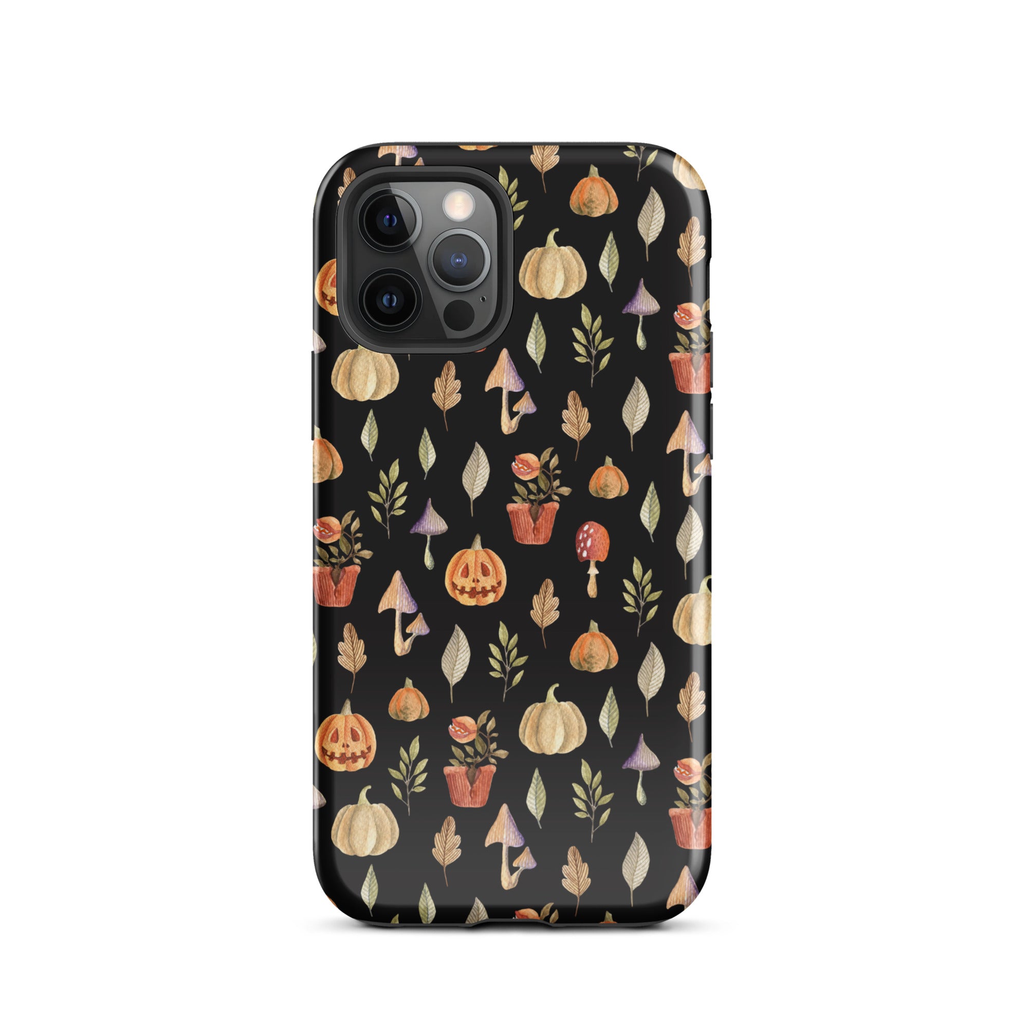 Spooky Halloween Premium iPhone Case - Durable Protective Cover for iPhone 13/14/15 Pro Max - Perfect for Fall Festivals, Trick or Treating & Seasonal Celebrations