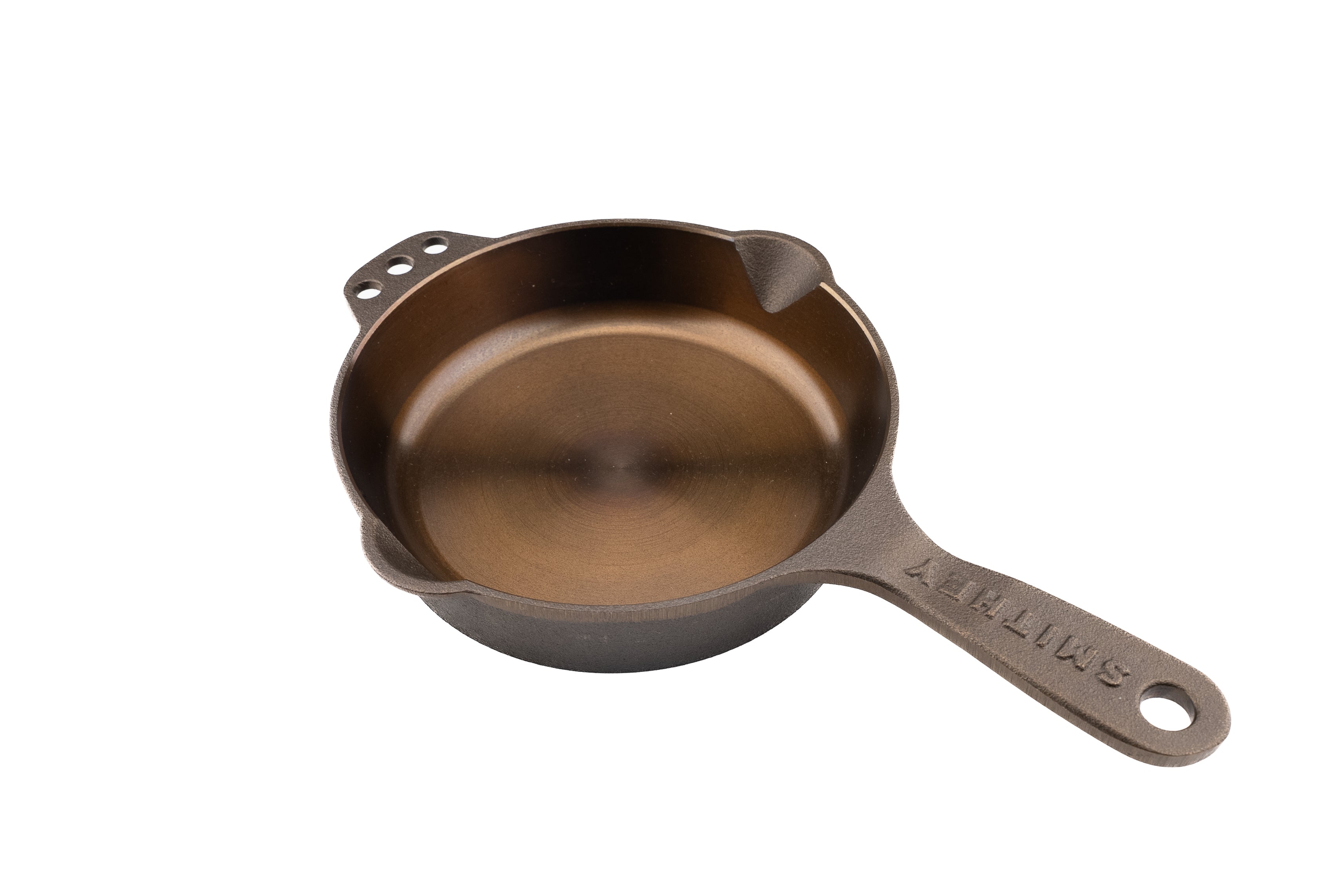 Smithey No. 6 Cast Iron Skillet - Premium American-Made 10.25 Inch Pre-Seasoned Skillet for Cooking, Baking & Grilling - Perfect for Stovetop, Oven & Campfire Use