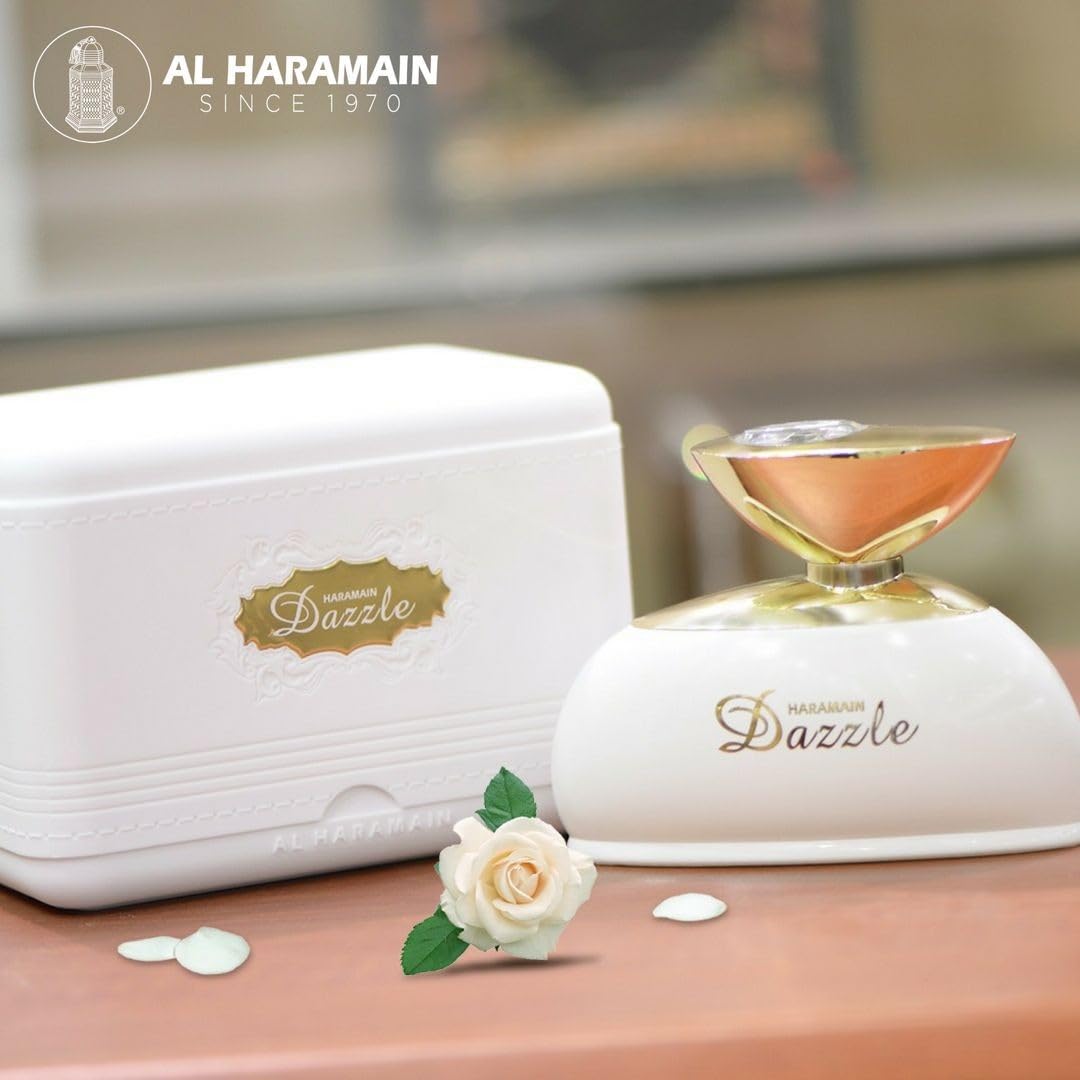 Al Haramain Dazzle Eau de Parfum for Women - 3.3 oz Long Lasting Floral Fruity Arabian Perfume | Perfect for Date Nights, Special Occasions & Daily Wear