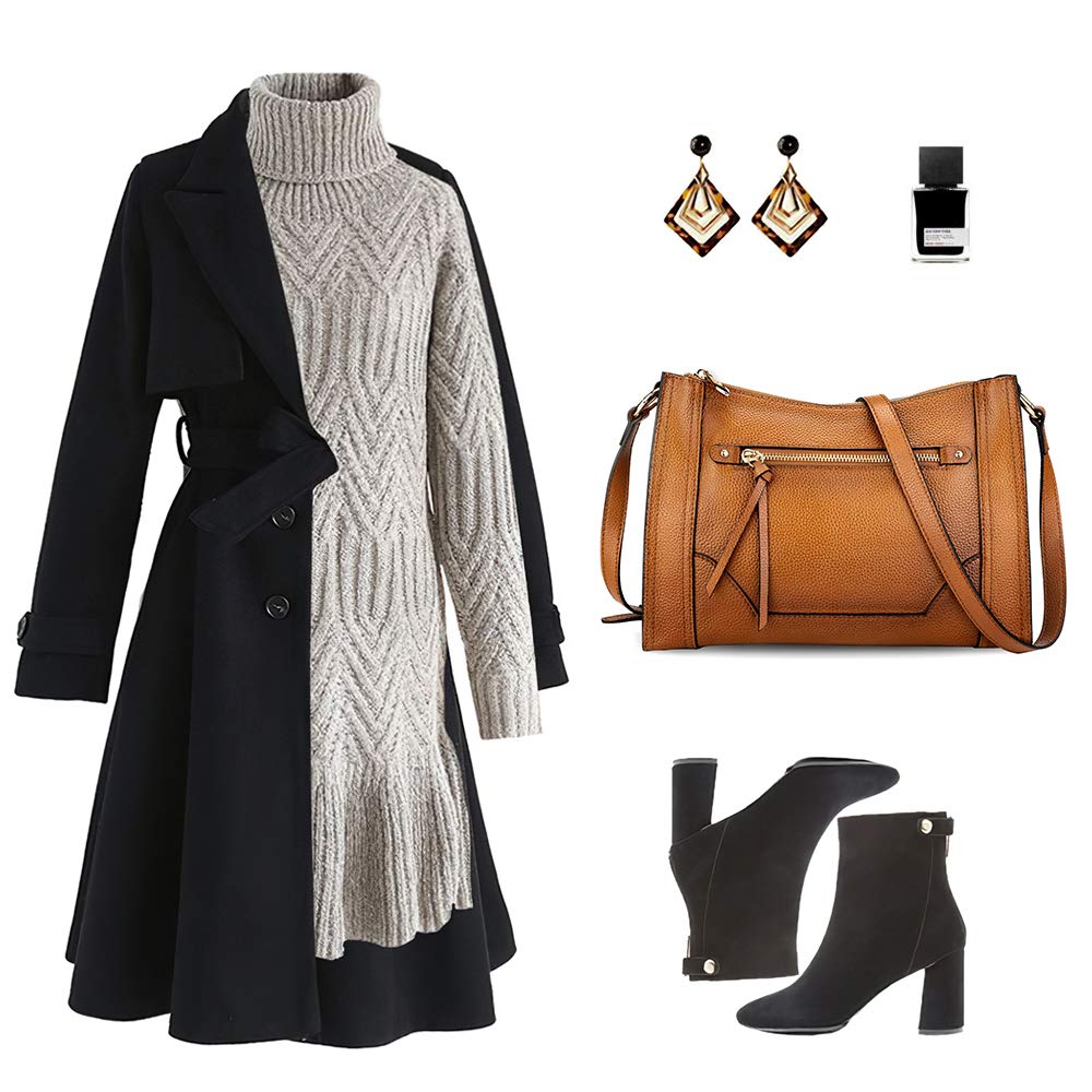 Stylish Kattee Leather Purses & Handbags for Women - Crossbody Shoulder Bags | Perfect for Work, Travel & Everyday Use