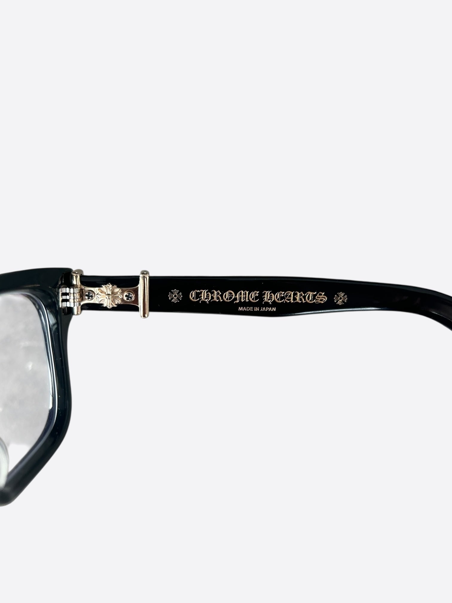 Chrome Hearts Black & Gold Vagillionaire 2 Sunglasses - Luxury Designer Shades for Men & Women - Perfect for Outdoor Activities, Fashion & UV Protection