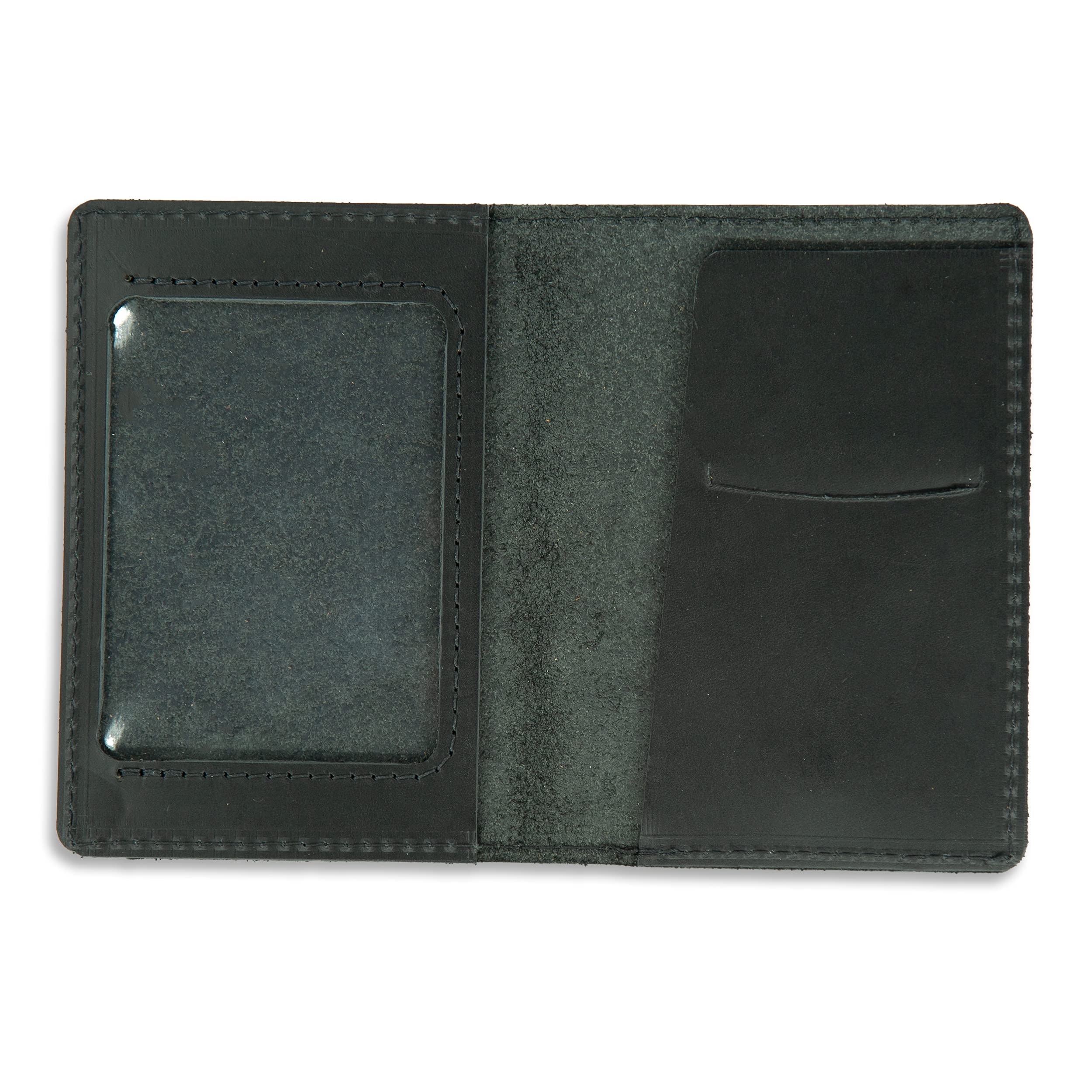 Genuine Leather Passport & Vaccine Card Holder - RFID Blocking Travel Organizer for Vaccination Records | Perfect for Airports, Business Trips & International Travel (Black)