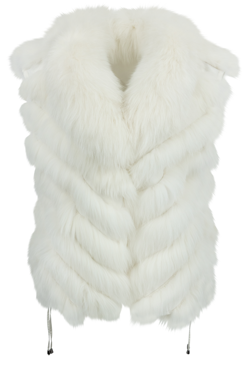 Luxury Diomi Fox Fur Vest for Women - Soft & Warm Winter Fashion - Perfect for Parties, Weddings & Cold Weather Outfits