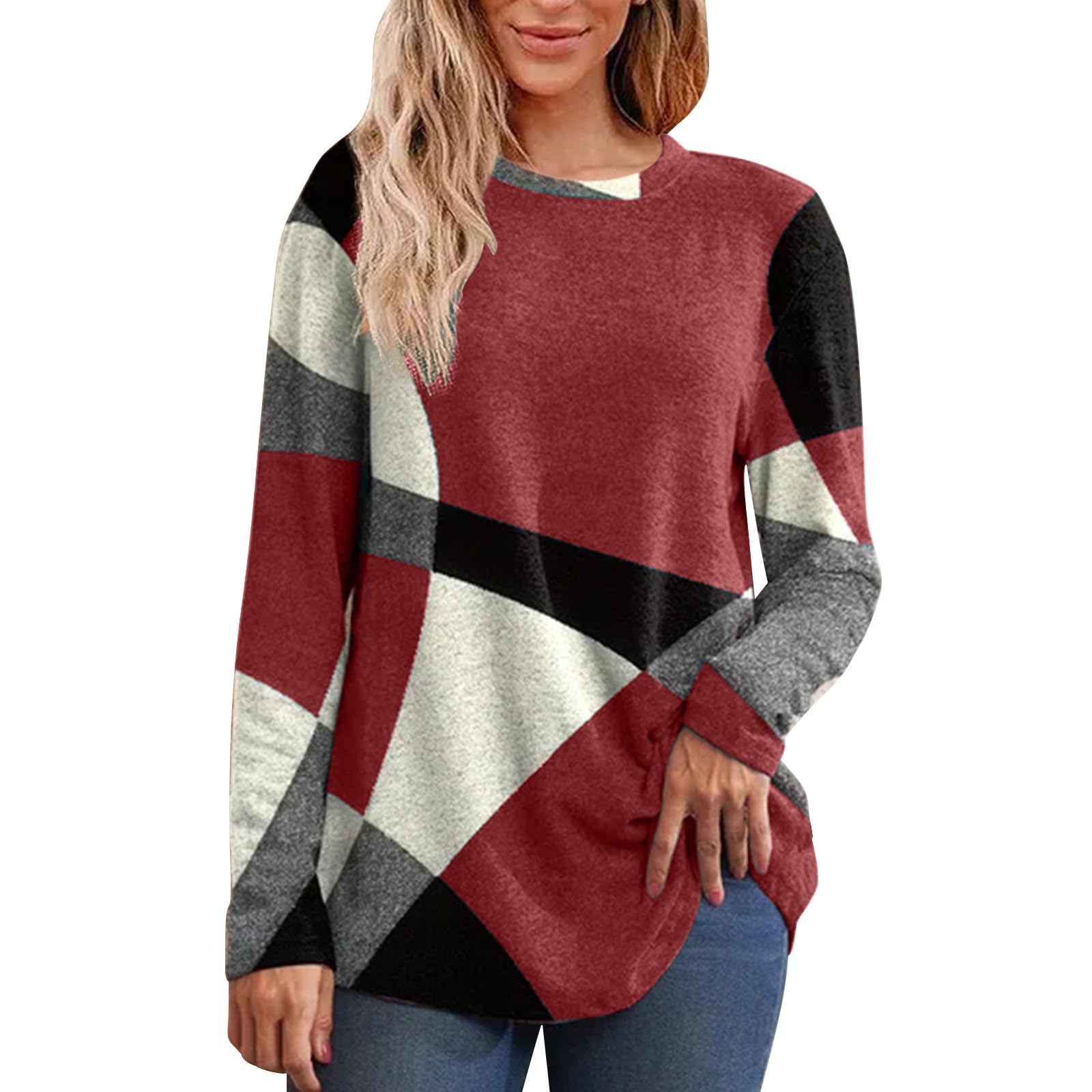 Women's Work Tops & Sweaters 2024 | Fall Fashion Tunic Sweaters | Long Sleeve Dressy Casual Blouses for Office & Everyday Wear | Trendy Women's Clothing for Work, Dates & Social Events