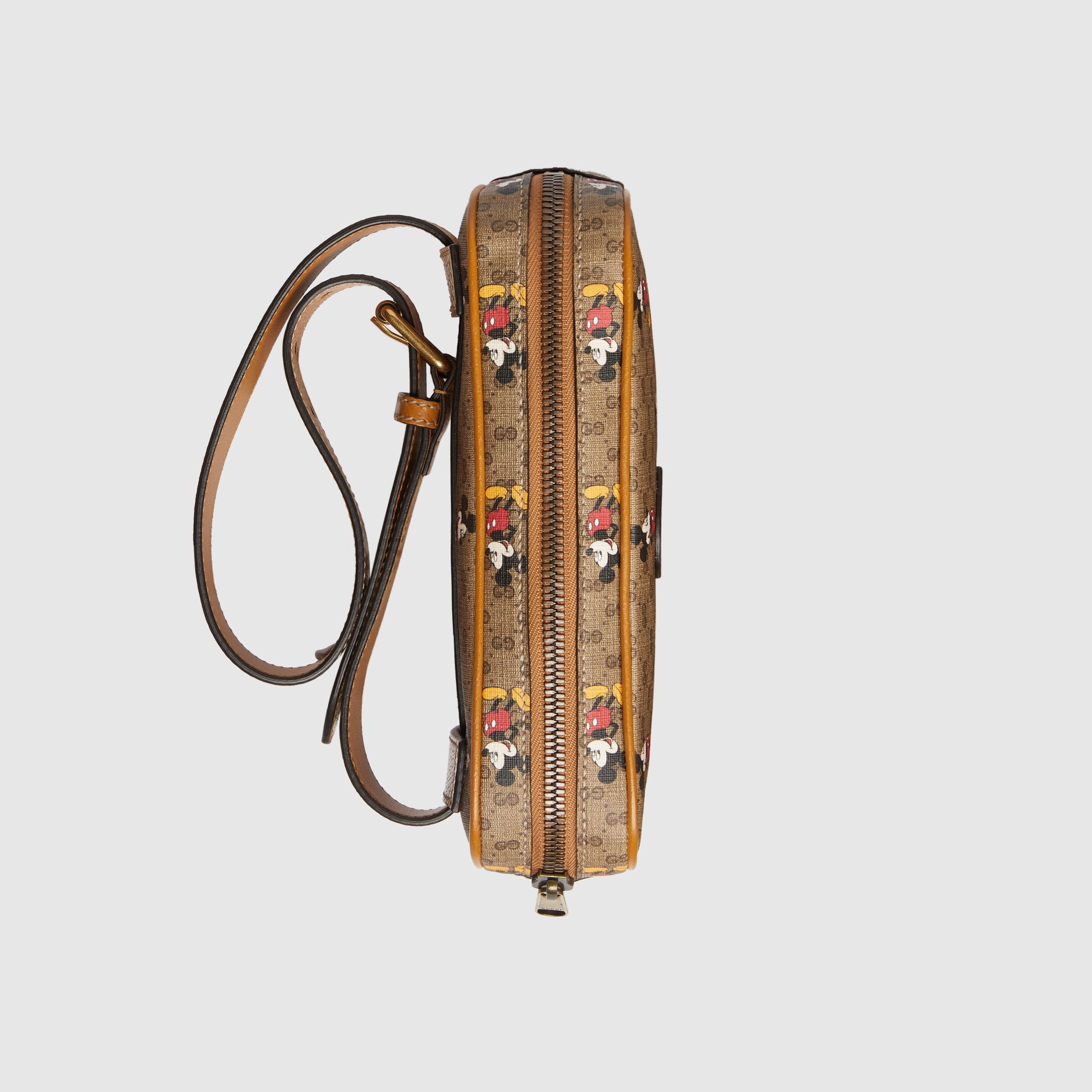 Gucci Disney x Gucci Belt Bag for Women - Luxury Crossbody Bag with Mickey Mouse Design - Perfect for Travel, Shopping & Everyday Use