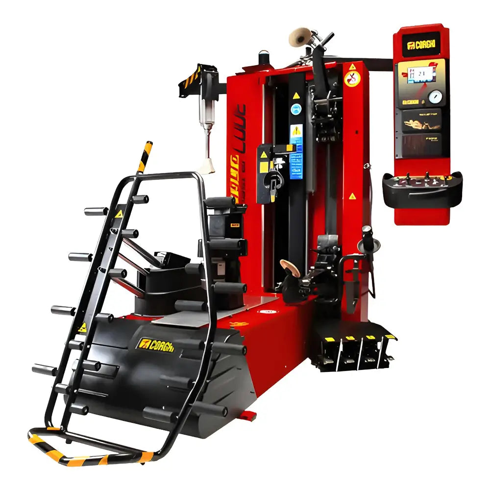 Corghi MasterCode Visual L Electric Leverless Tire Changer Machine - Professional Automotive Tire Changing Equipment for Car, Truck & Motorcycle Repair Shops & Garages