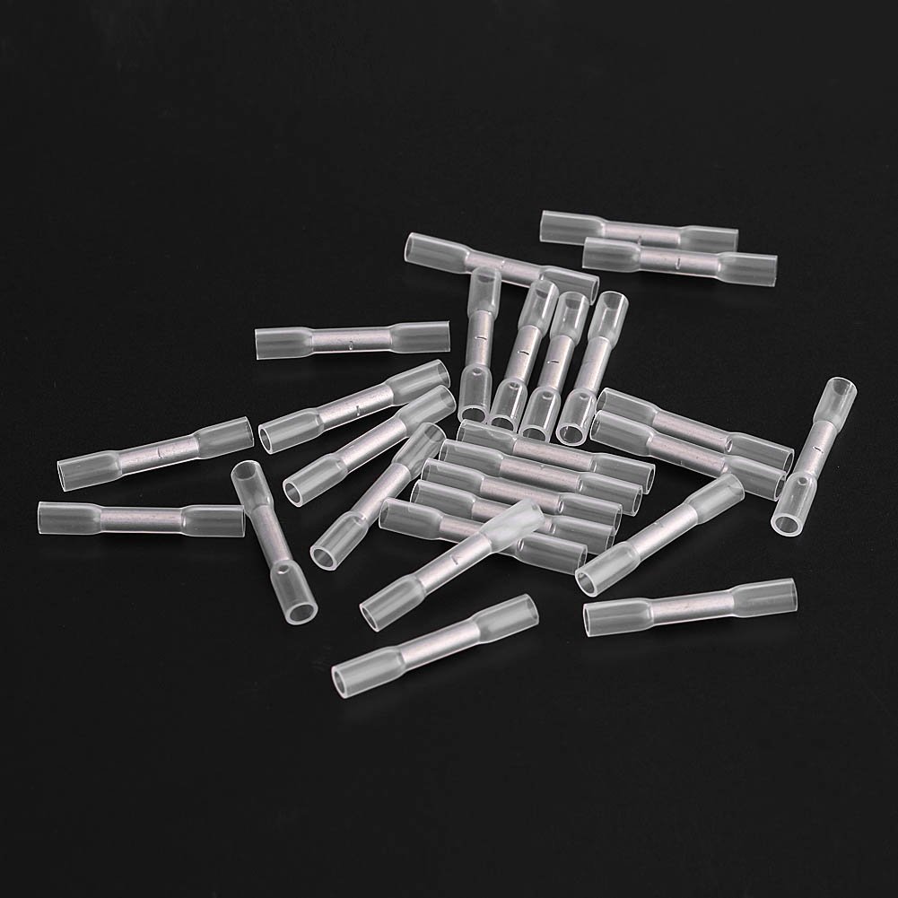 Fydun 100pcs Heat Shrink Wire Connectors 26-24AWG for Electrical Wiring & Repairs