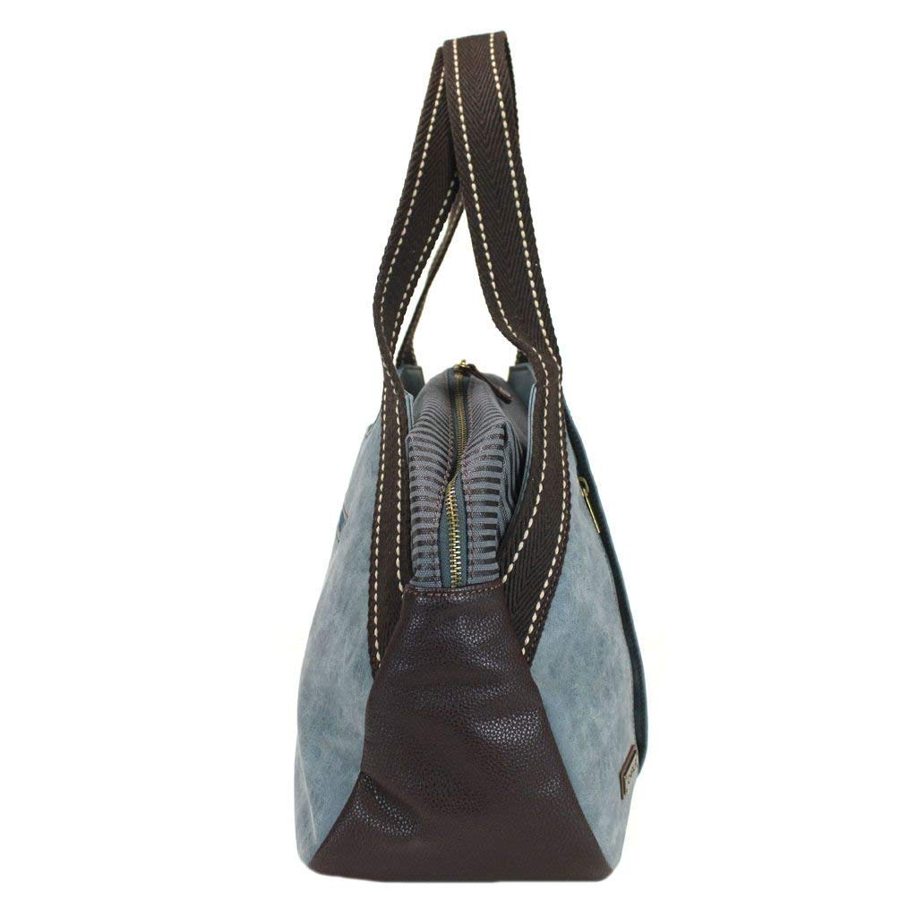 Chala Pink Rose Bowling Bag for Women - Stylish Handbag Purse with Shoulder Strap - Perfect for Work, Travel, and Everyday Use