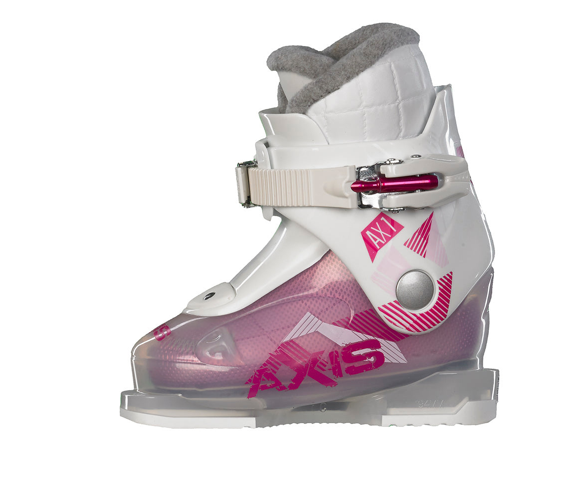 Axis Luna 1.0 Youth Ski Boots - Lightweight Comfortable Ski Boots for Kids & Teens - Perfect for Alpine Skiing & Snow Sports